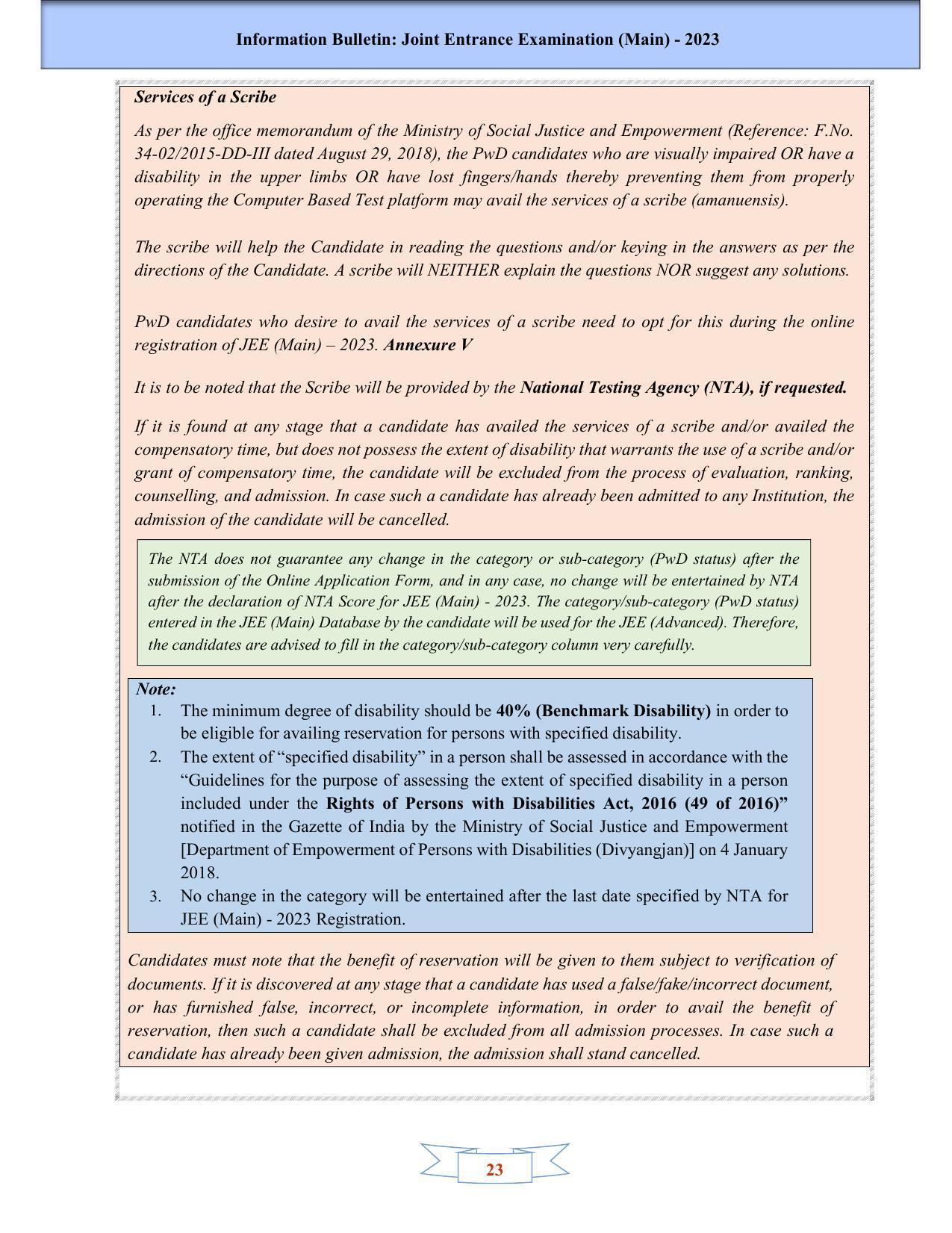 JEE Main 2025 Syllabus - Page 25