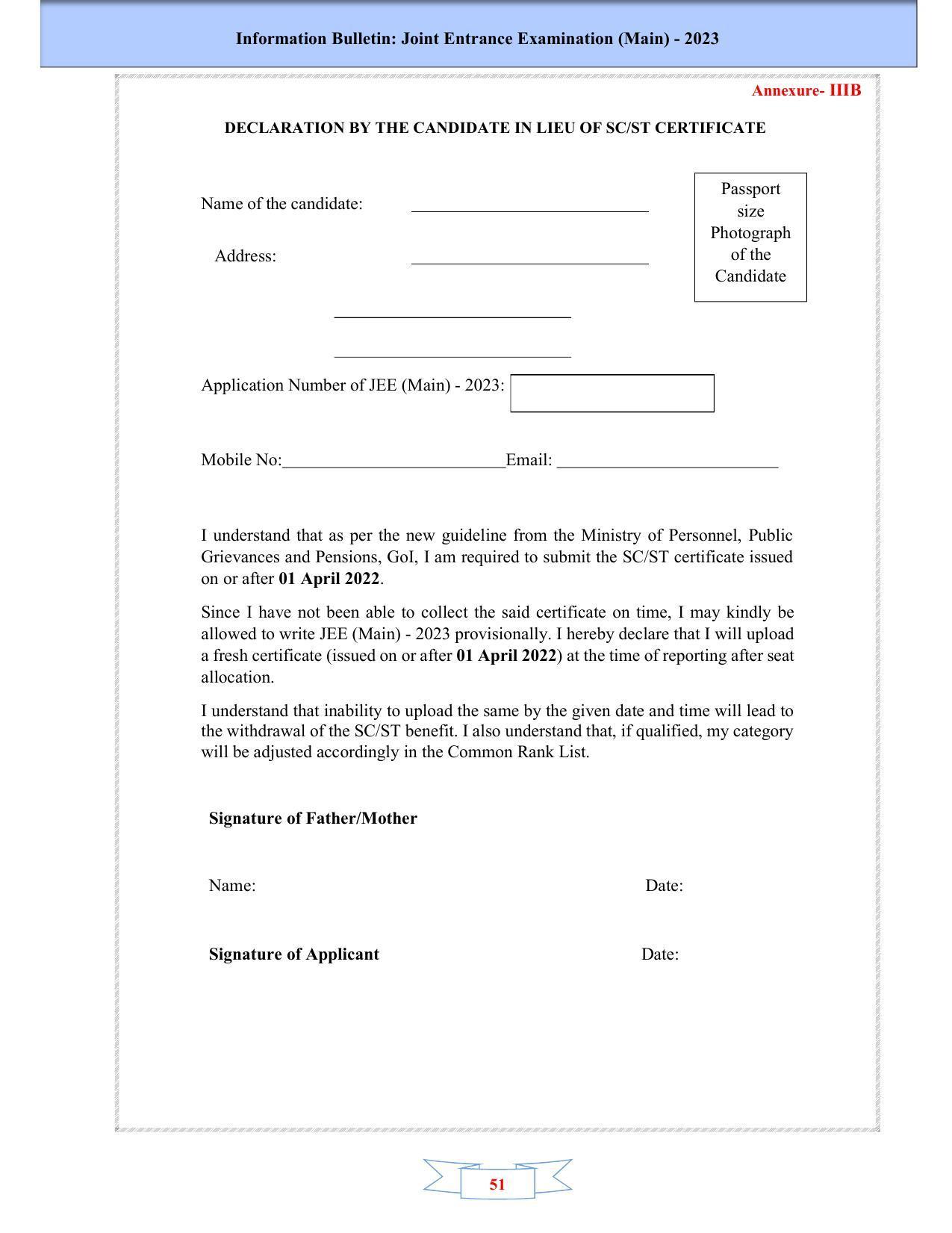 JEE Main 2025 Syllabus - Page 53