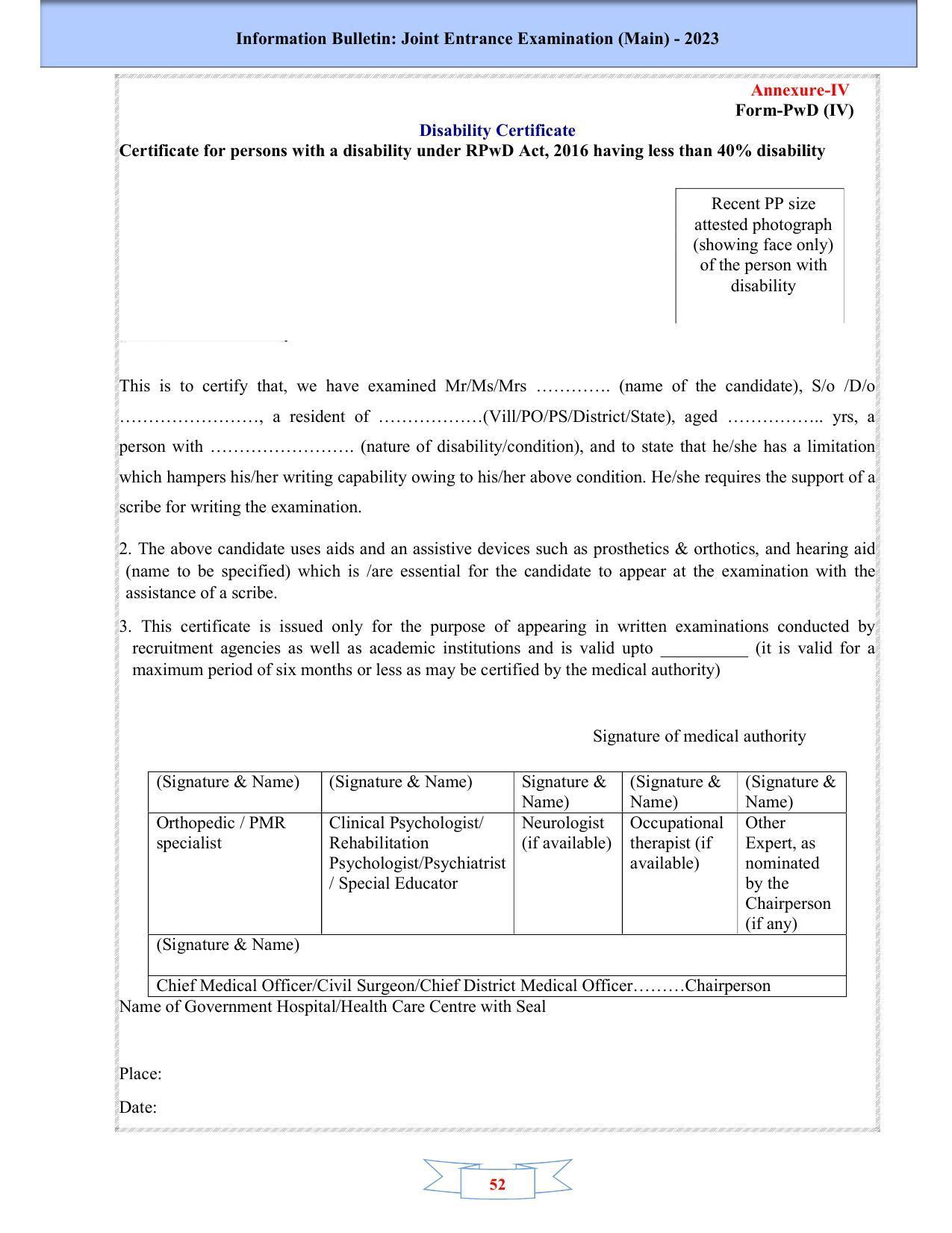 JEE Main 2025 Syllabus - Page 54
