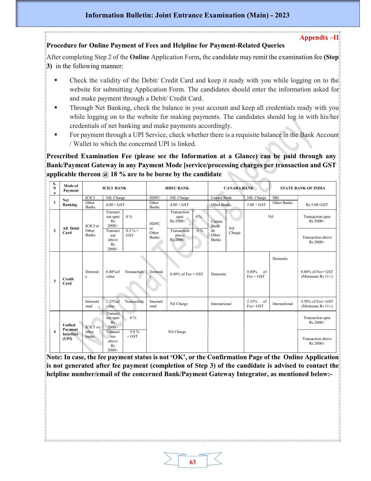 JEE Main 2025 Syllabus - Page 65