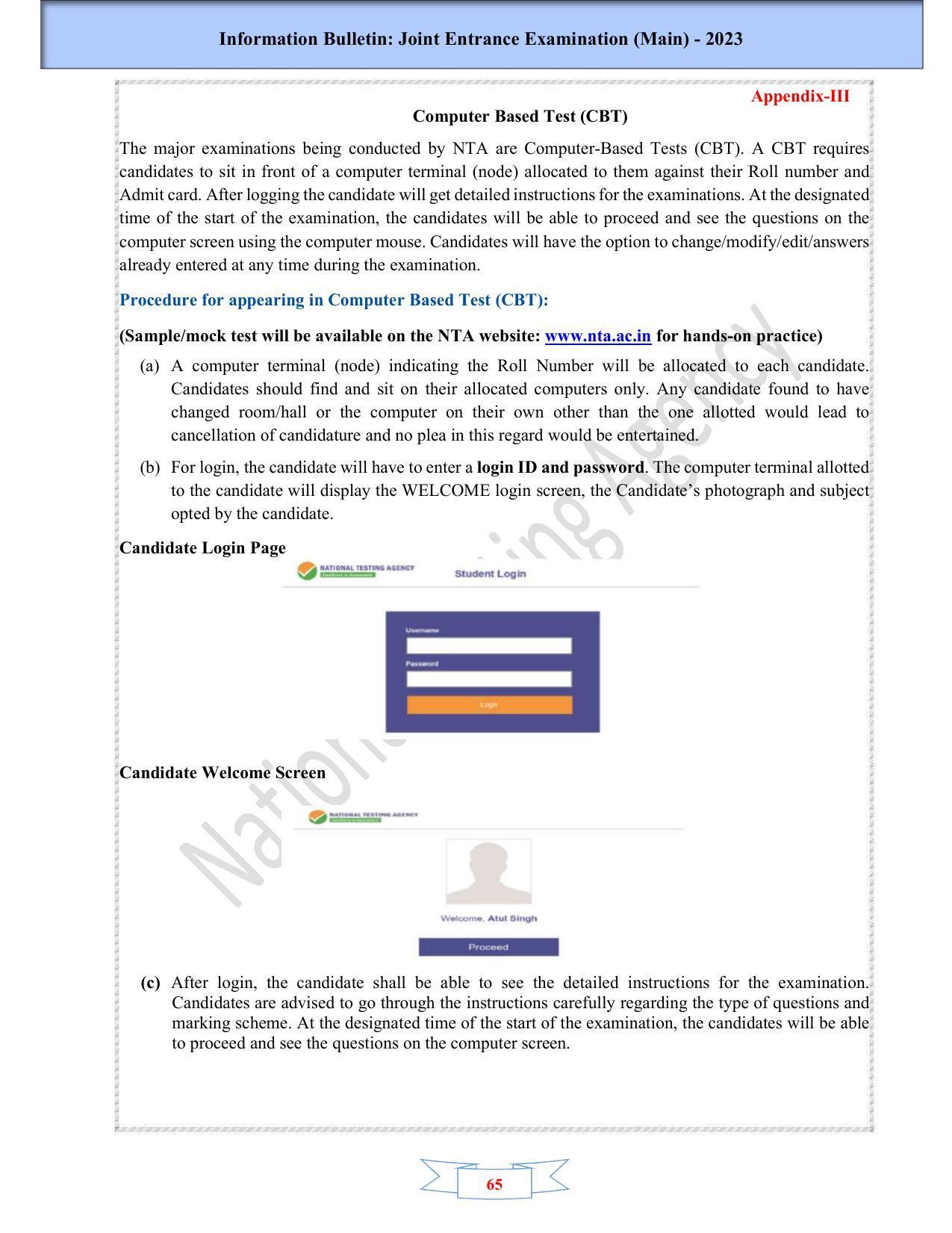JEE Main 2025 Syllabus - Page 67