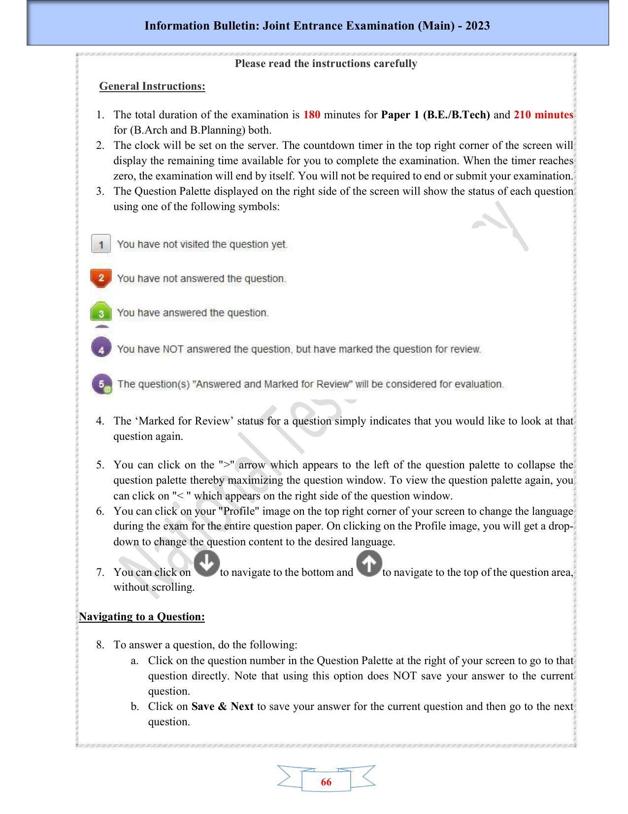 JEE Main 2025 Syllabus - Page 68
