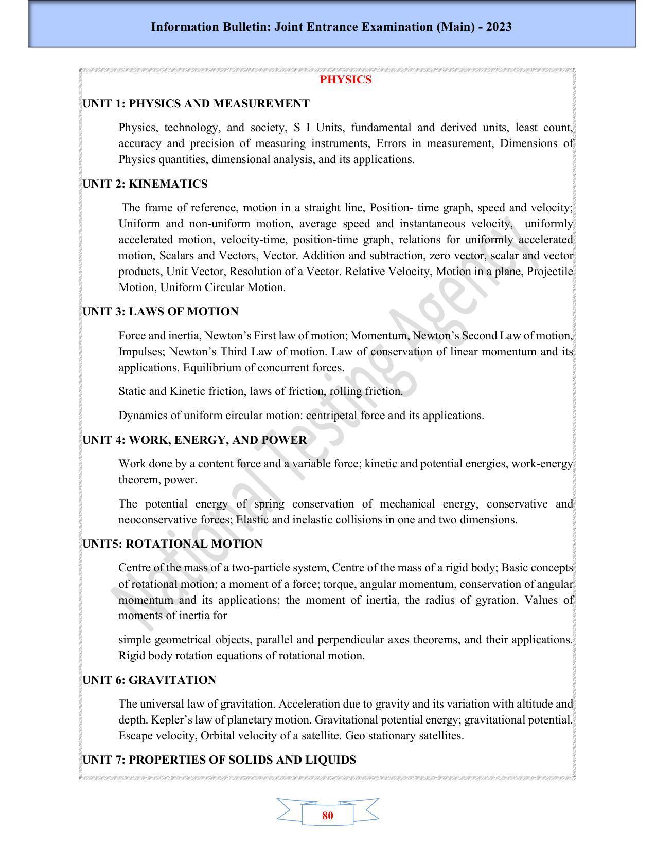 JEE Main 2023 Session 2 - Page 82