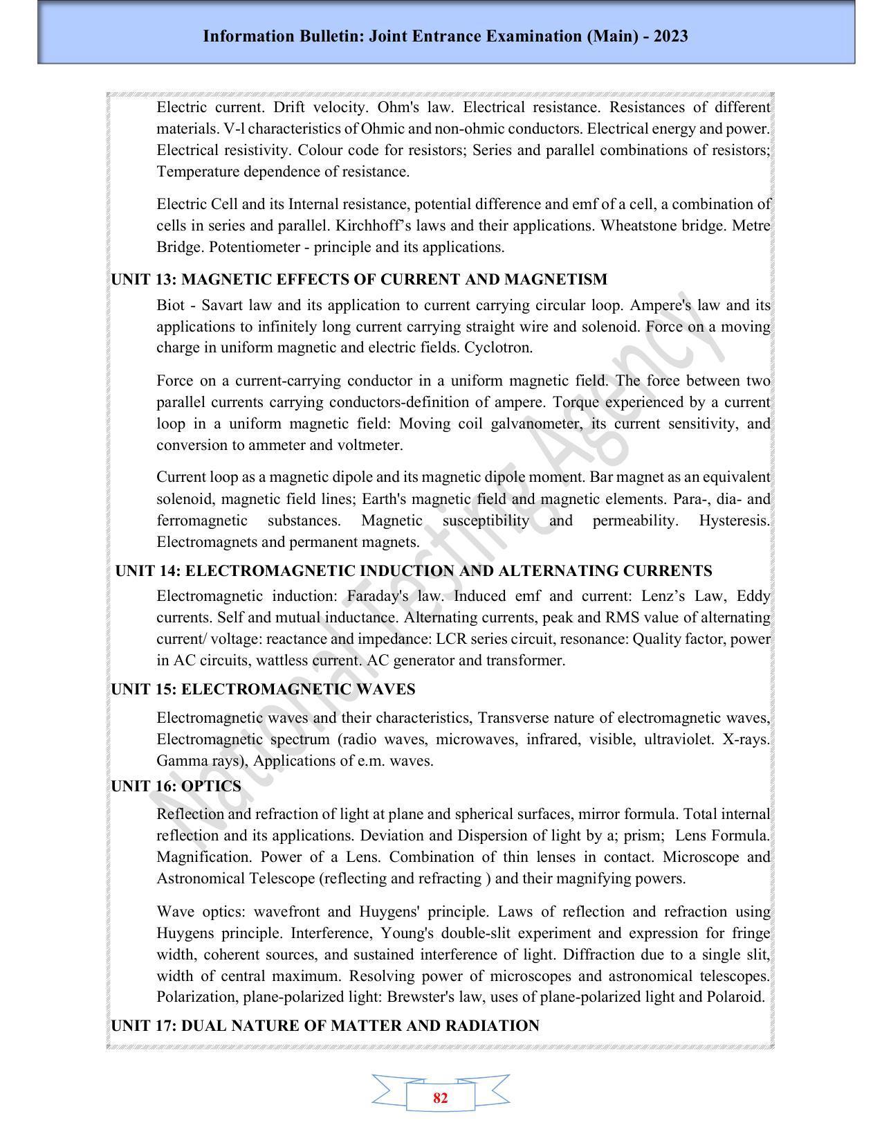 JEE Main 2023 Session 2 - Page 84