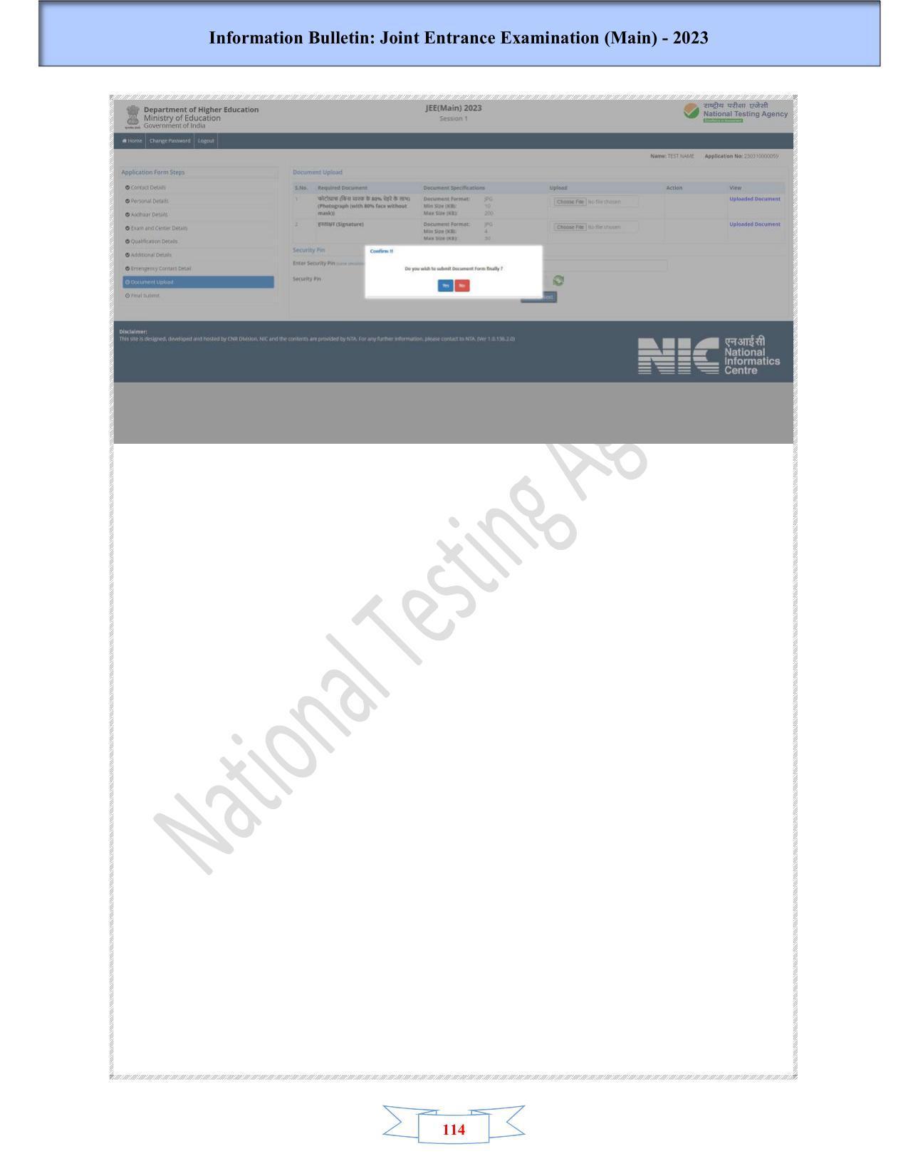 JEE Main 2025 Syllabus - Page 116