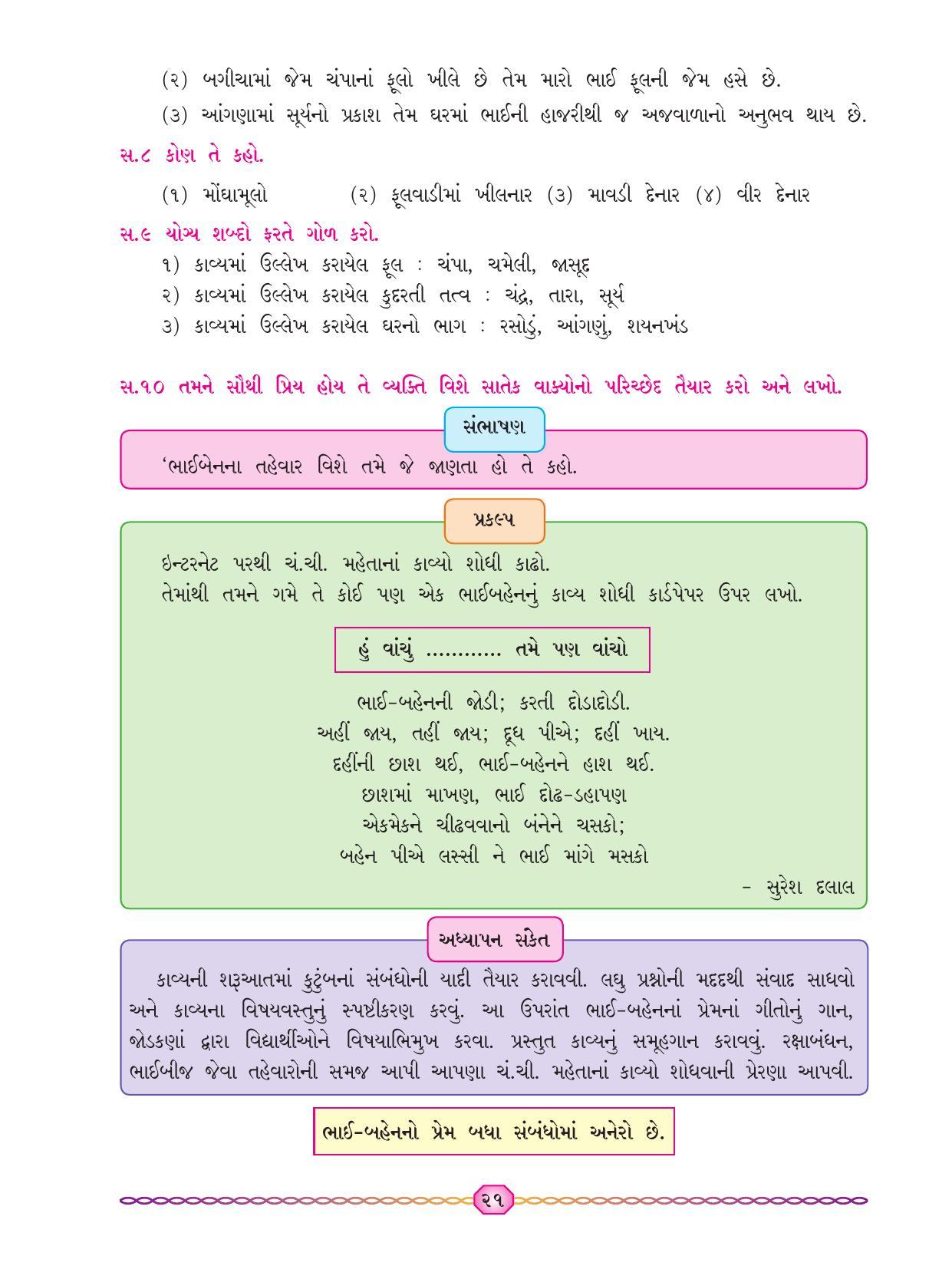 Maharashtra Board Class 7 Gujarati Textbook - Page 28