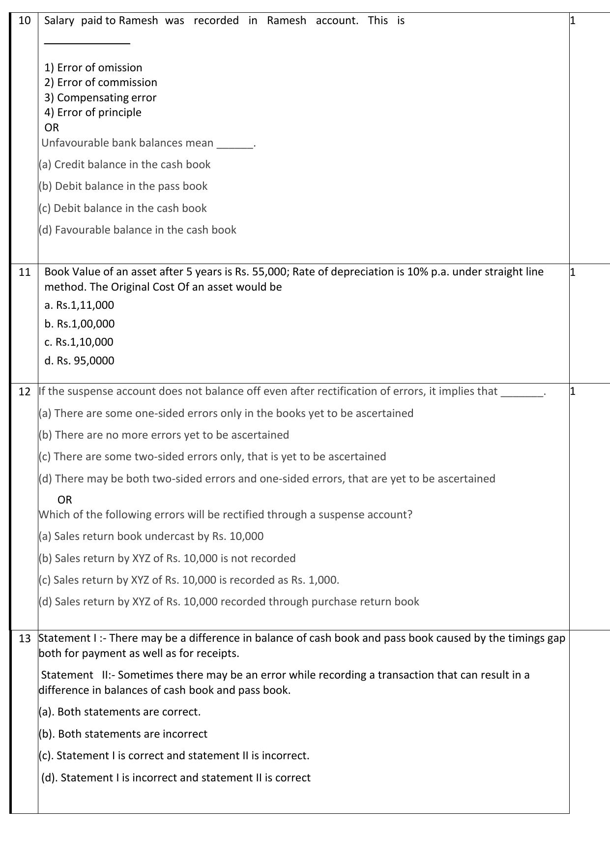 Edudel Class 11 Accountancy (English) Practice Papers-2 (2023-24) - Page 5