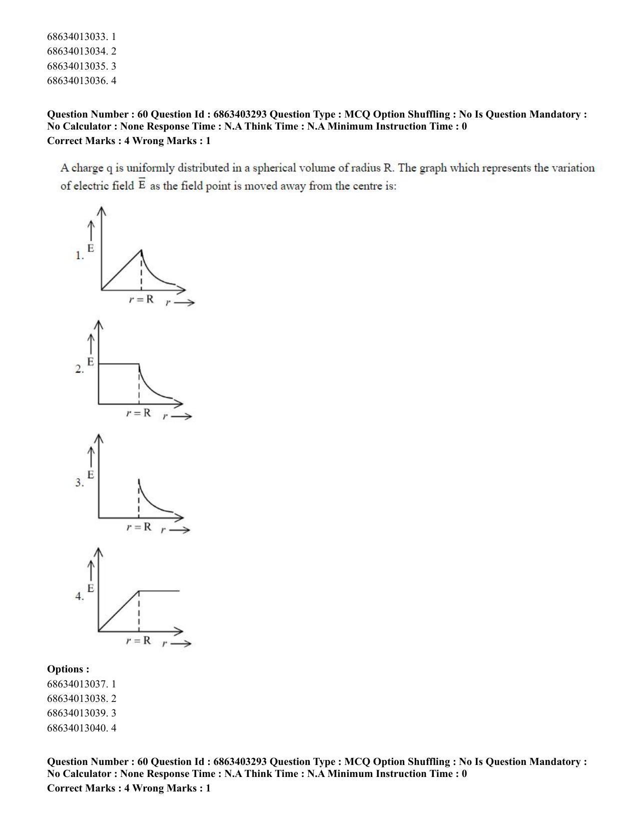 CUET PG 2023: MTQP09 – Nanoelectronics/Material Science (Hindi) - Shift 2 (5-06-2023) Question Paper - Page 62