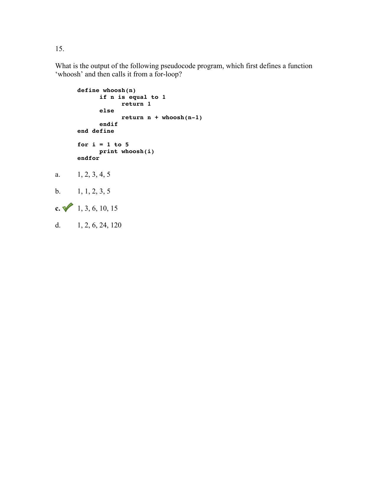 TIFR GS 2019 Biology Question Paper - Page 7