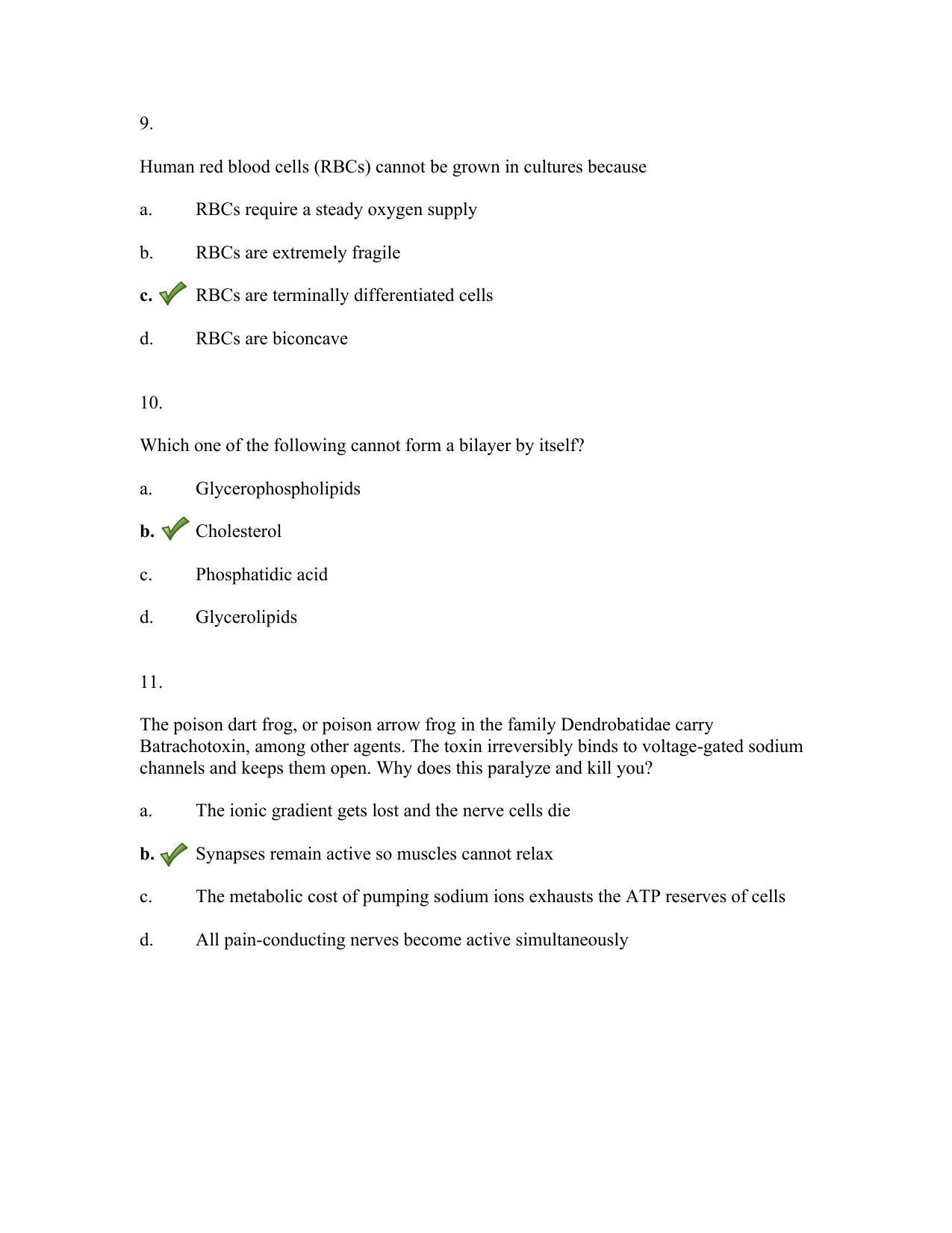 TIFR GS 2019 Biology Question Paper - Page 22