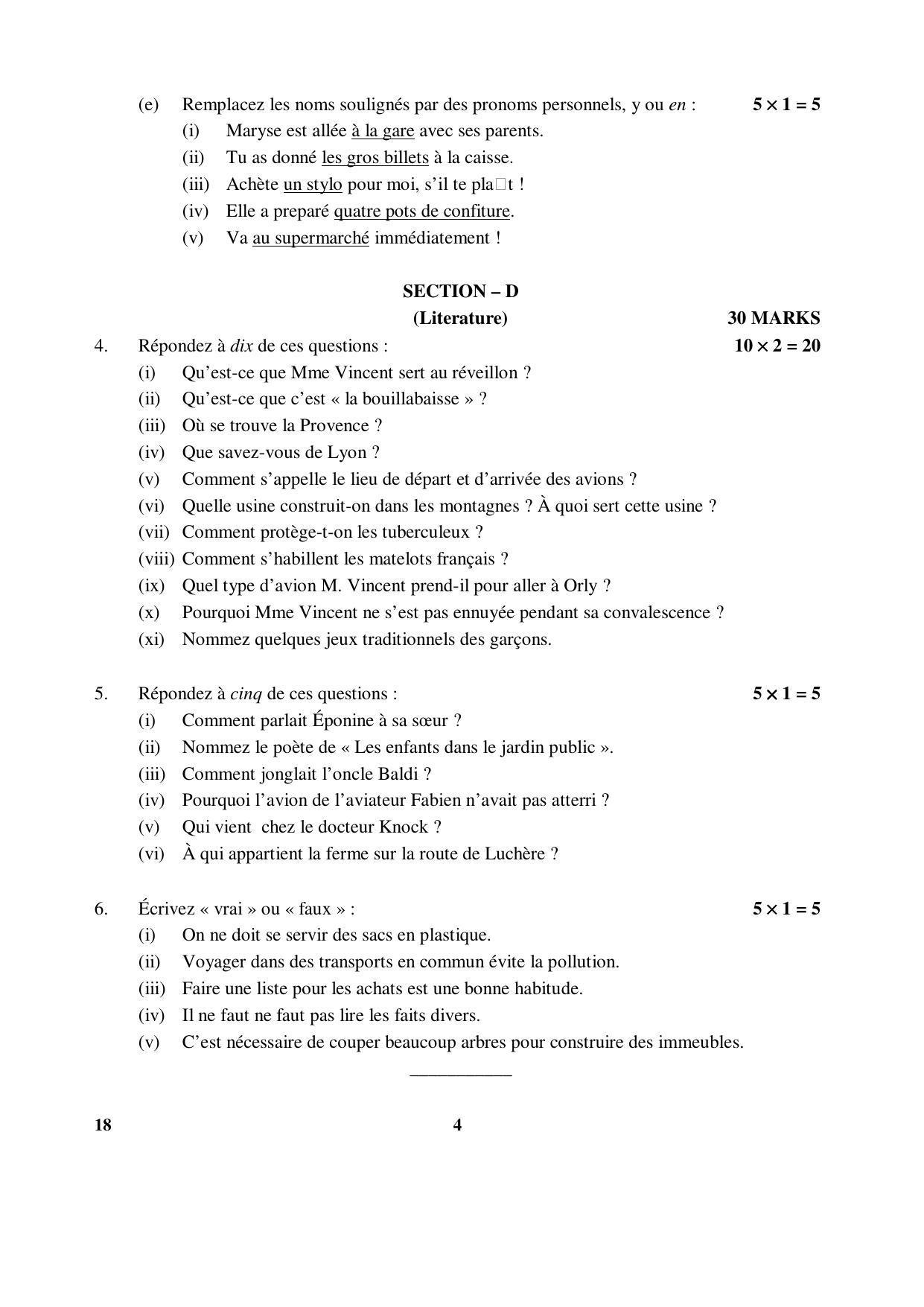 CBSE Class 12 18 _French 2017-comptt Question Paper - Page 4