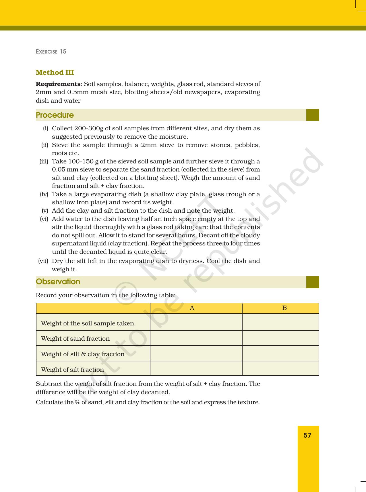 NCERT Laboratory Manuals for Class XII Biology - Exercise 15 - Page 5