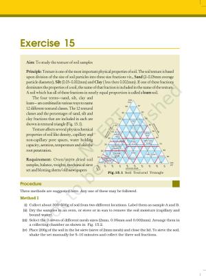 NCERT Laboratory Manuals for Class XII Biology - Exercise 15