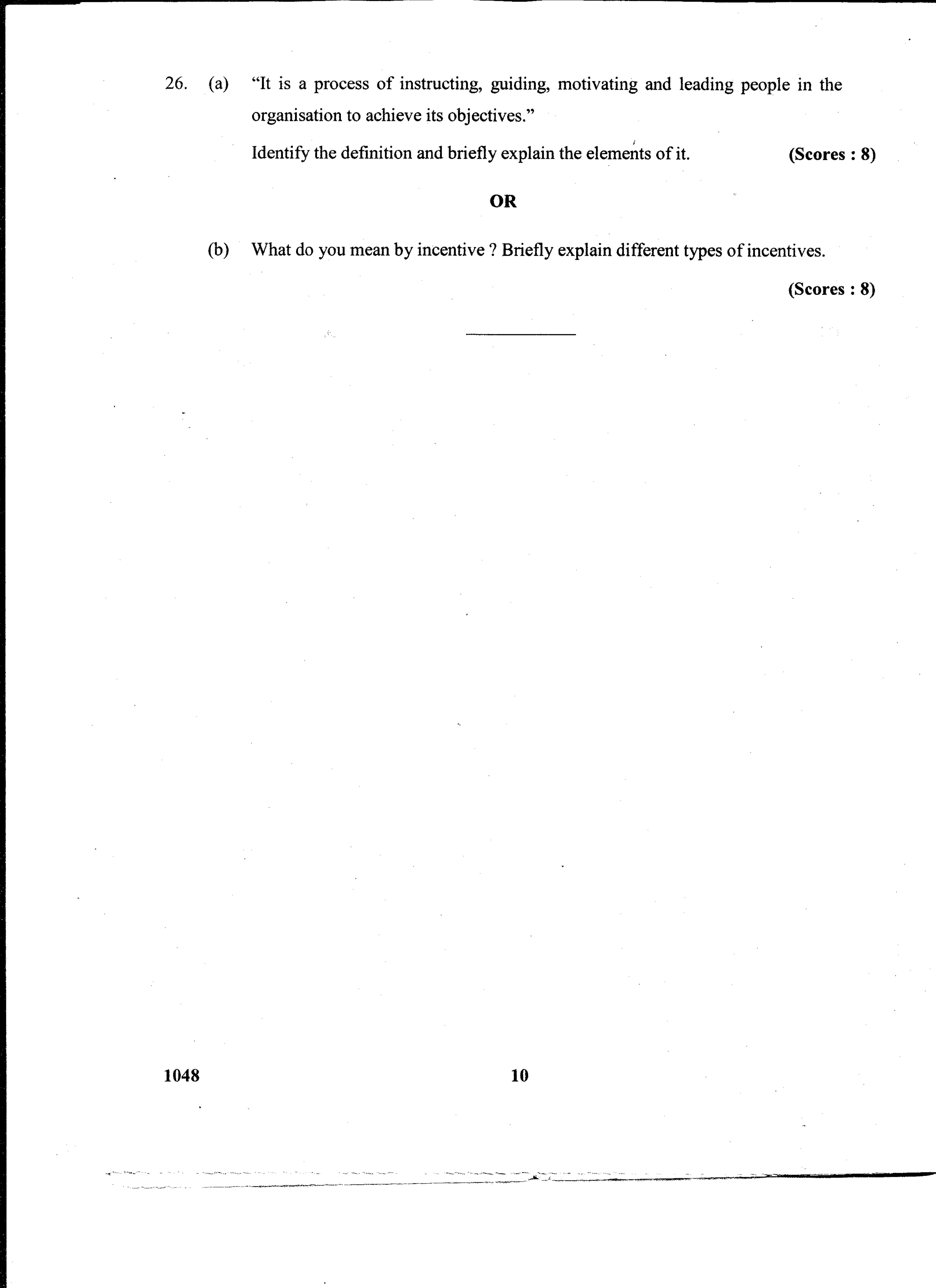 Kerala Plus Two 2016 Business Studies Question Paper - Page 6