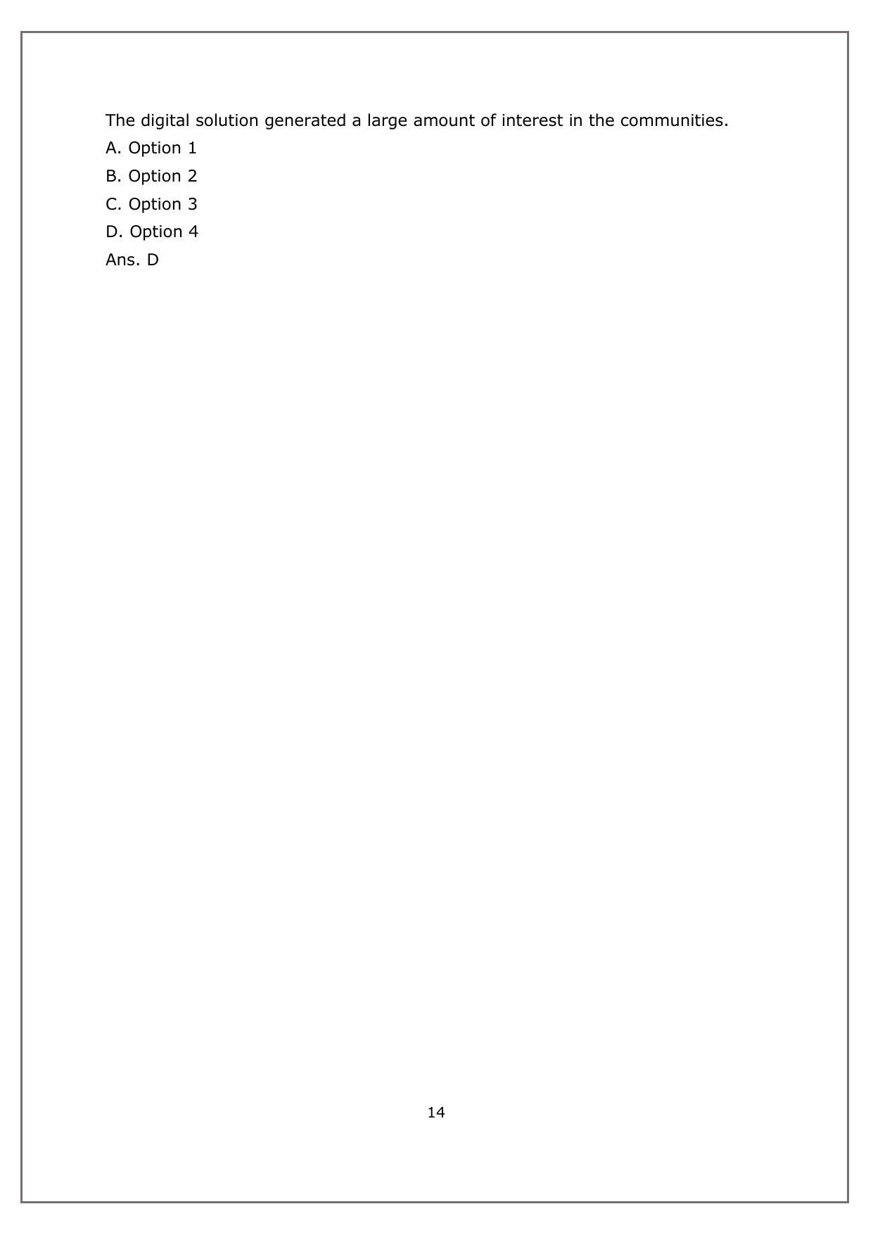 CAT 2022 CAT Slot 2 Question Paper - Page 13