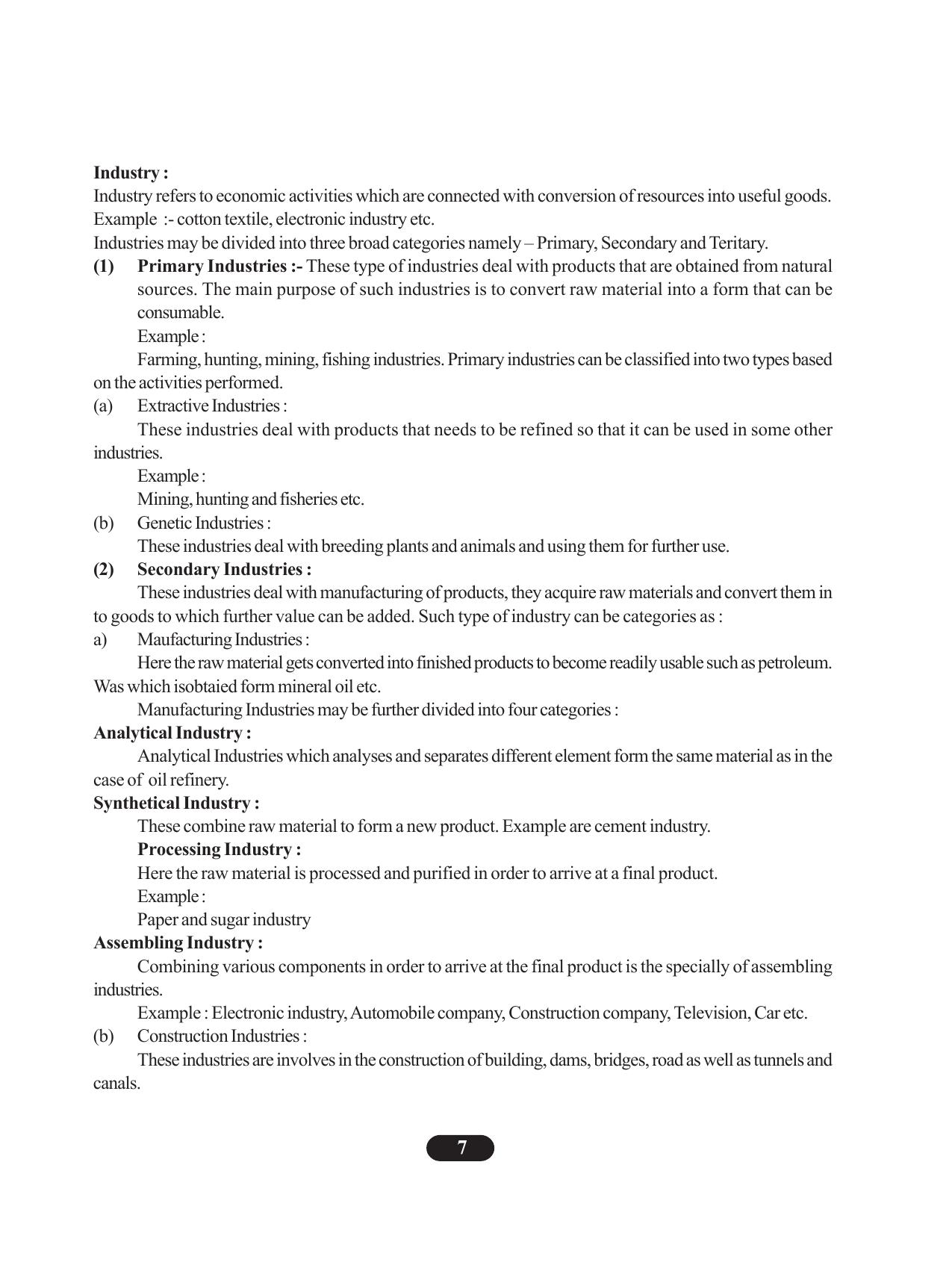 Tripura Board Class 11 Business Studies English Version Workbooks - Page 11