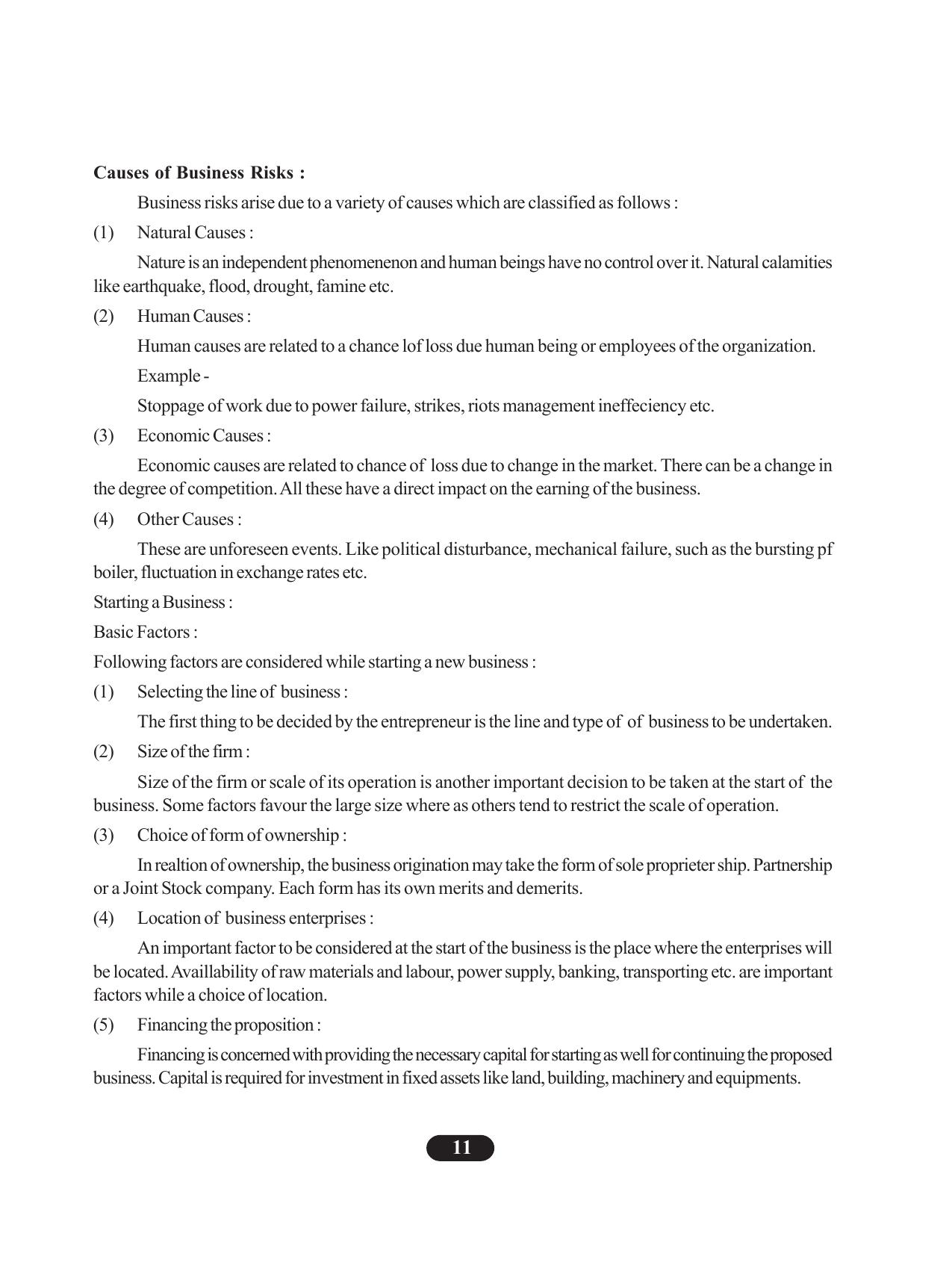 Tripura Board Class 11 Business Studies English Version Workbooks - Page 15