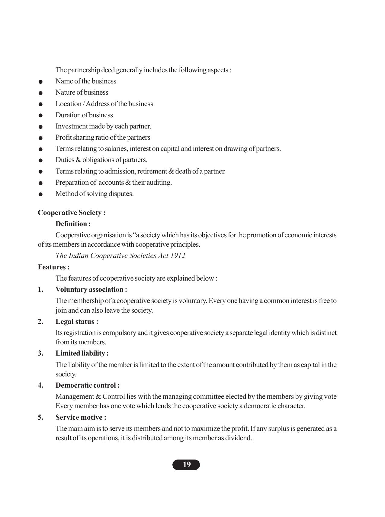 Tripura Board Class 11 Business Studies English Version Workbooks - Page 23