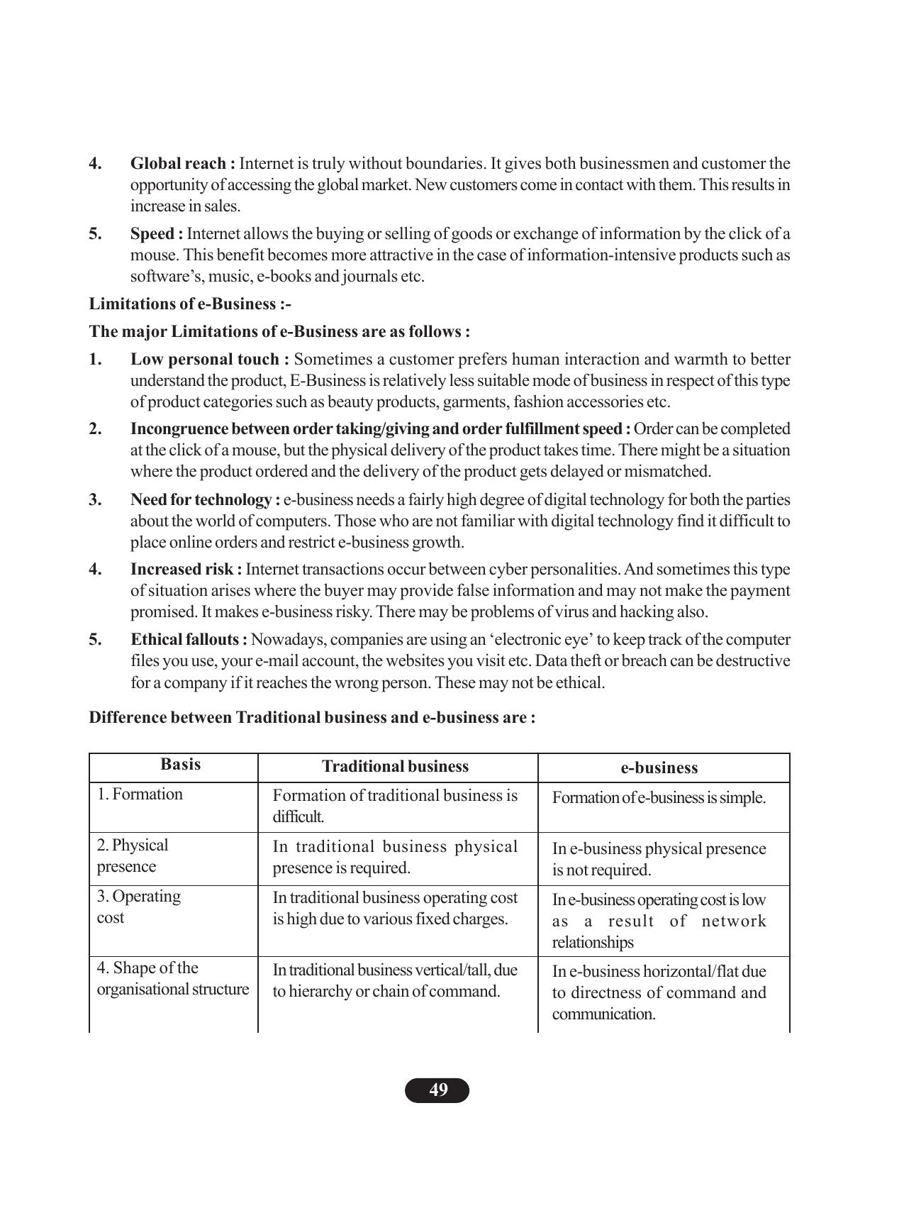 Tripura Board Class 11 Business Studies English Version Workbooks - Page 53
