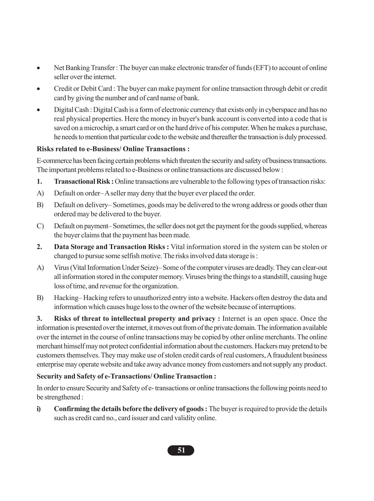 Tripura Board Class 11 Business Studies English Version Workbooks - Page 55