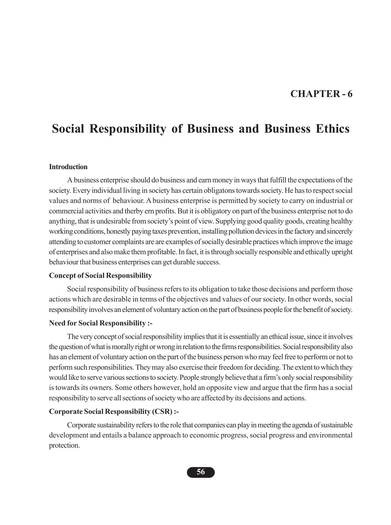 Tripura Board Class 11 Business Studies English Version Workbooks - Page 60