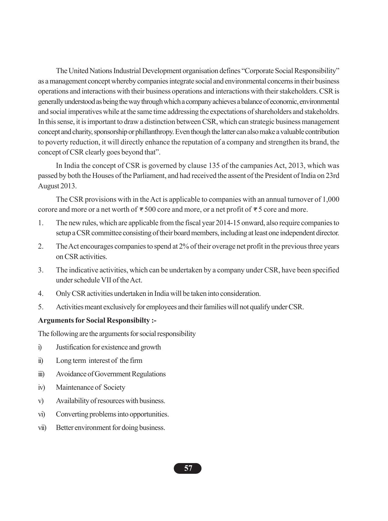 Tripura Board Class 11 Business Studies English Version Workbooks - Page 61