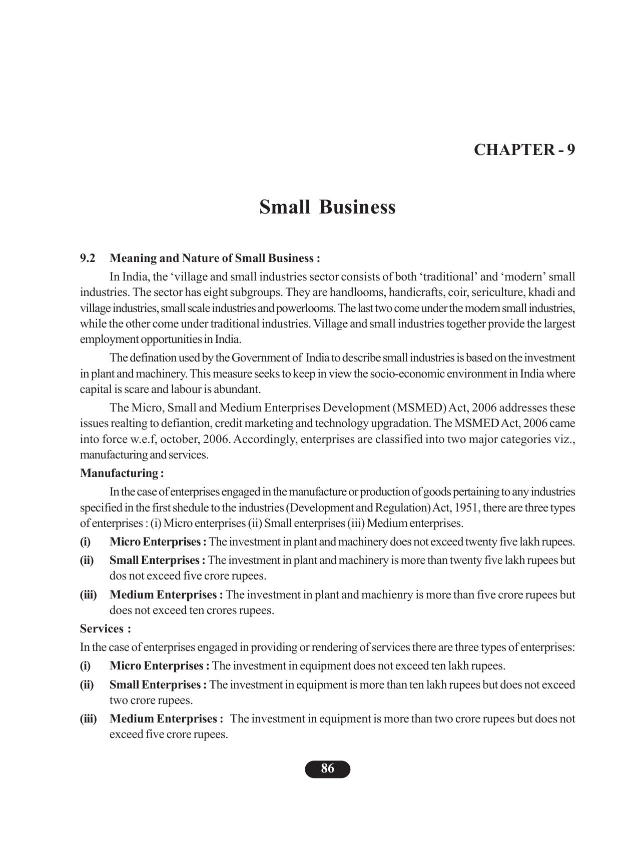 Tripura Board Class 11 Business Studies English Version Workbooks - Page 90