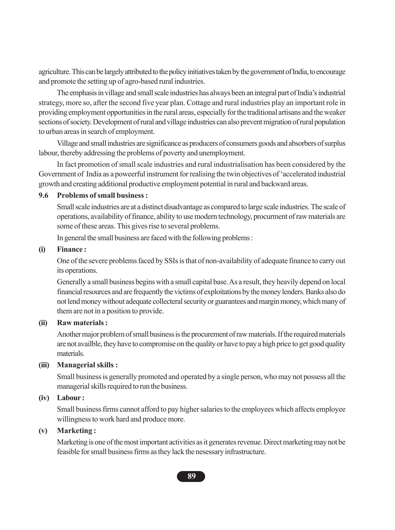 Tripura Board Class 11 Business Studies English Version Workbooks - Page 93