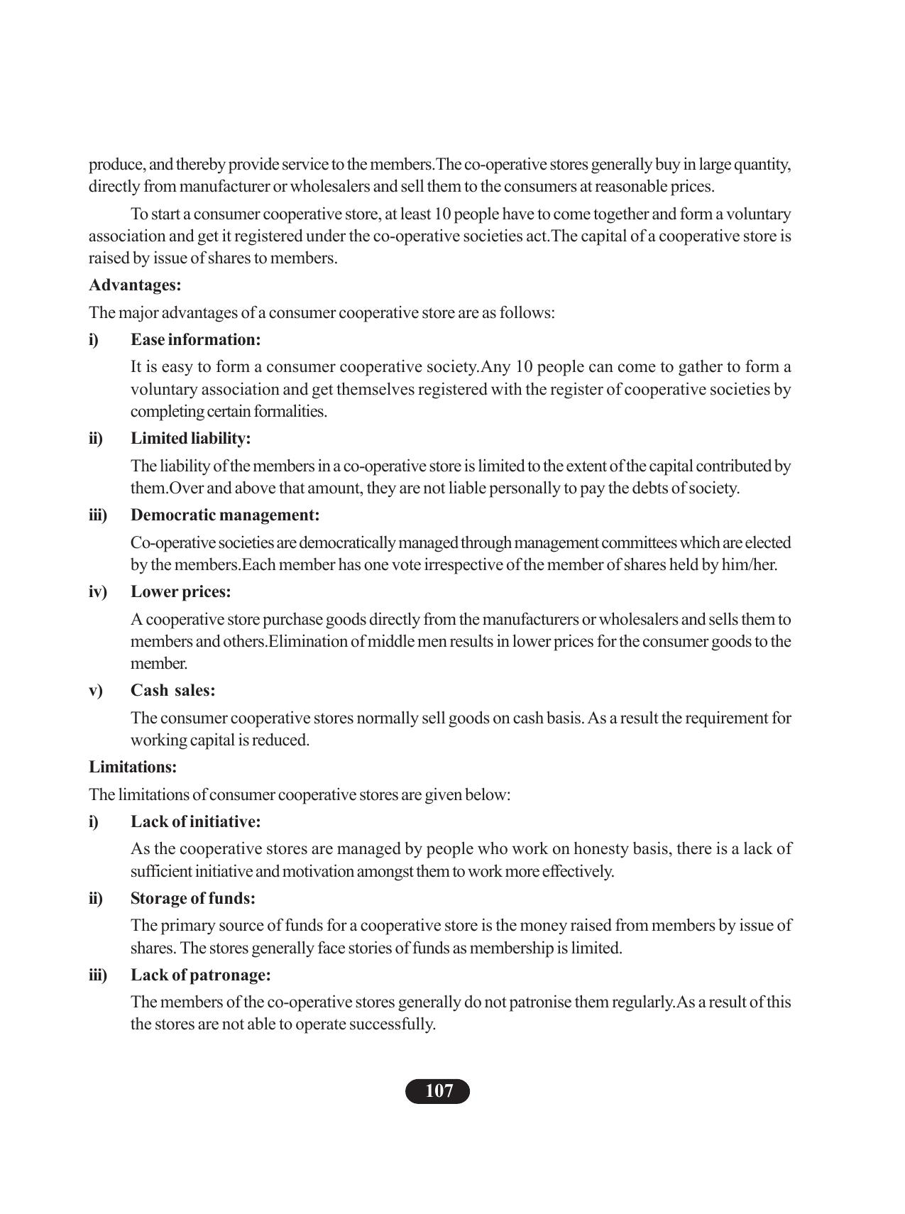 Tripura Board Class 11 Business Studies English Version Workbooks - Page 111