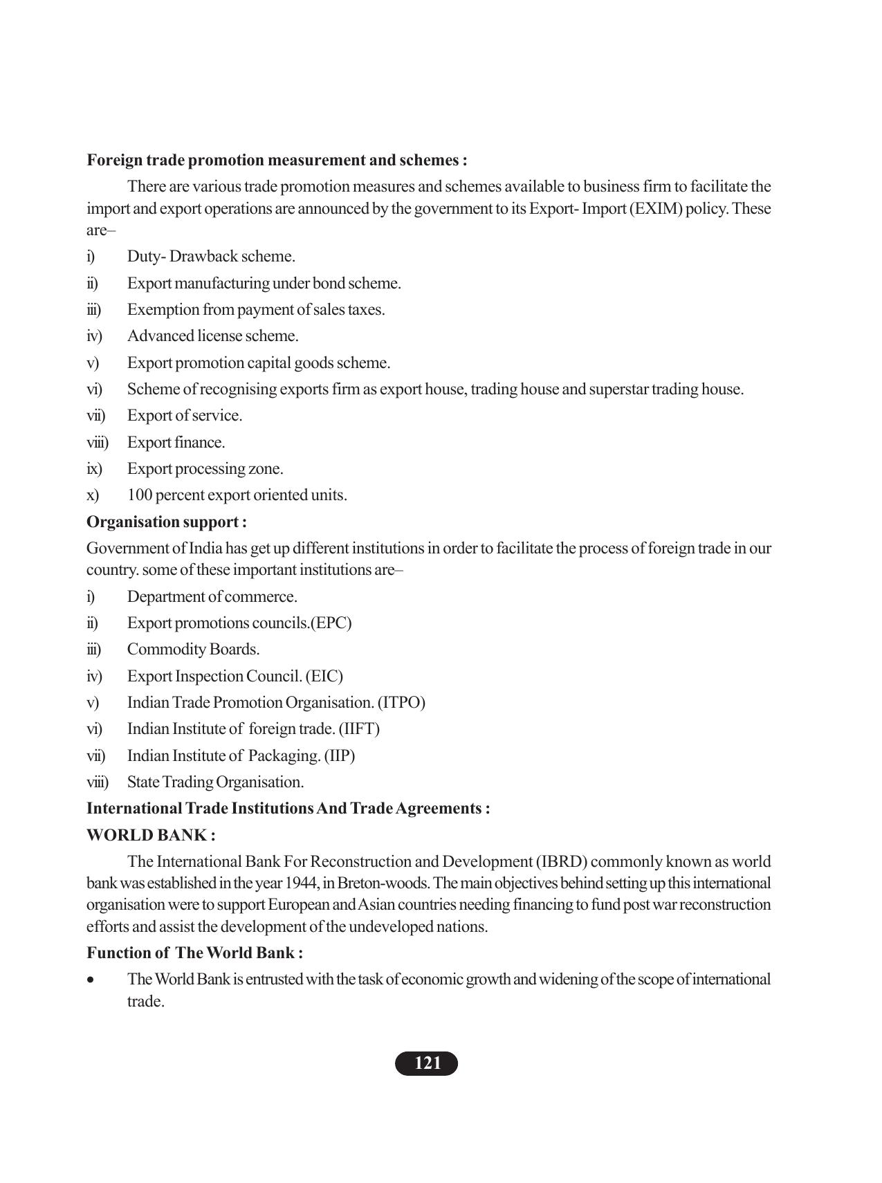 Tripura Board Class 11 Business Studies English Version Workbooks - Page 125