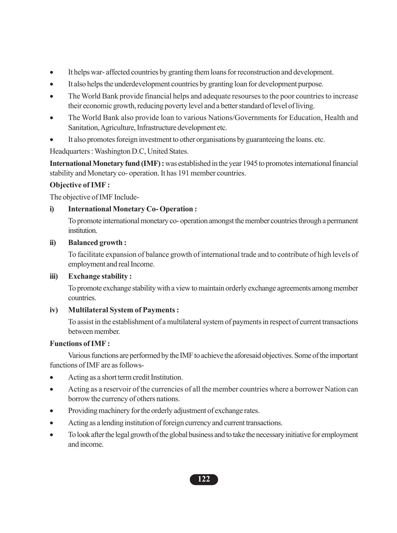 Tripura Board Class 11 Business Studies English Version Workbooks - Page 126