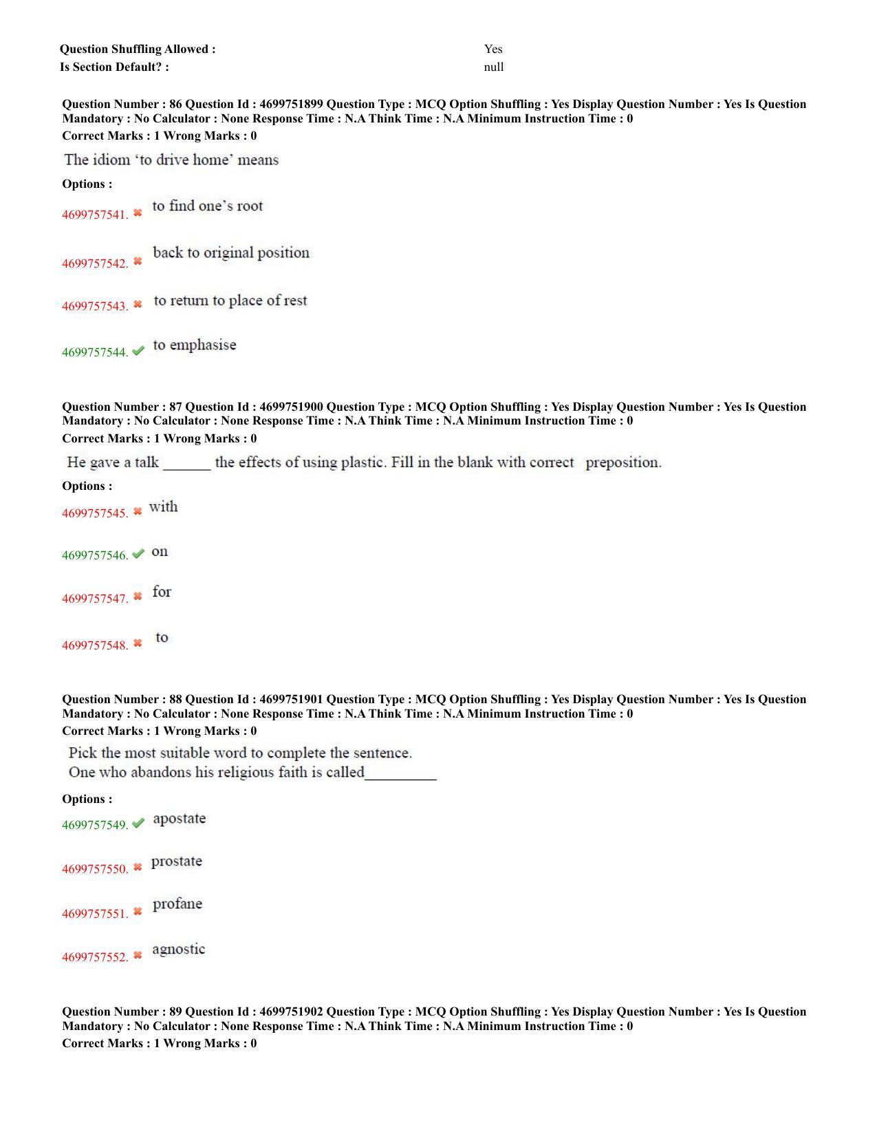 TS EDCET: 18th May 2023 Shift 3 (TELUGU) Question Paper and Answer Key - Page 39