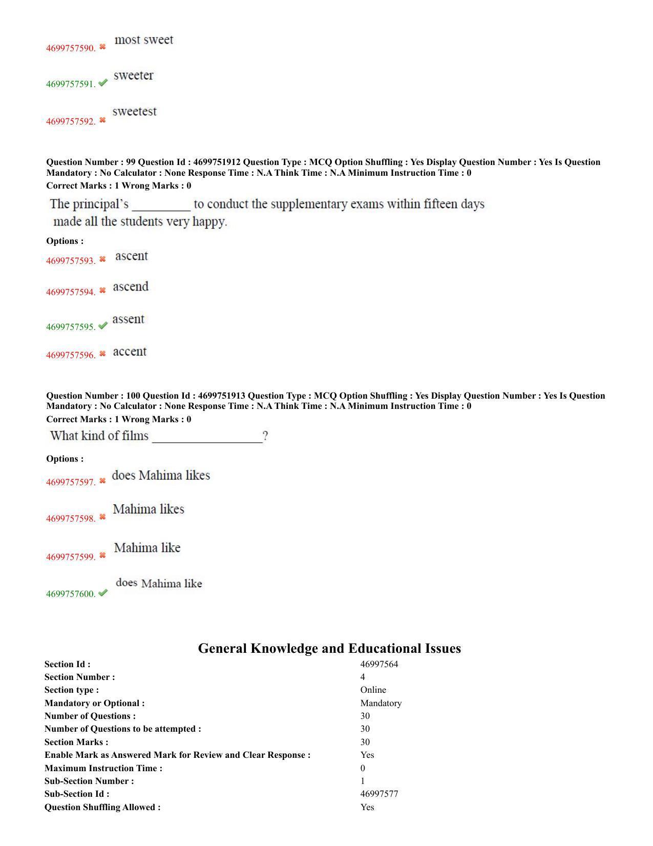 TS EDCET: 18th May 2023 Shift 3 (TELUGU) Question Paper and Answer Key - Page 43