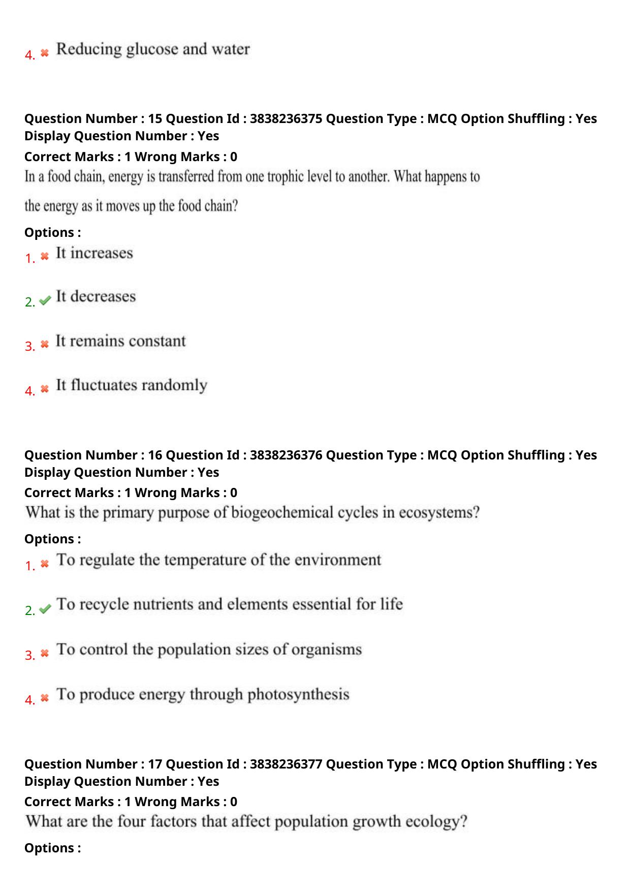 TS PGECET 2024: Environmental Management Question Papers with Answer - Page 8