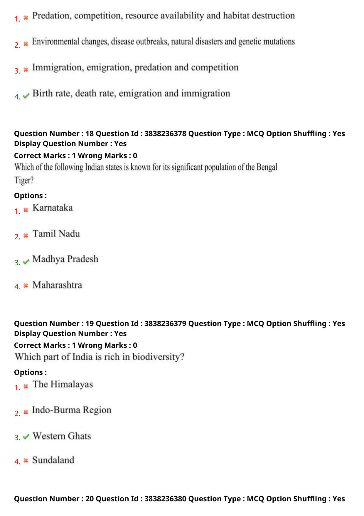 TS PGECET 2024: Environmental Management Question Papers with Answer - Page 9