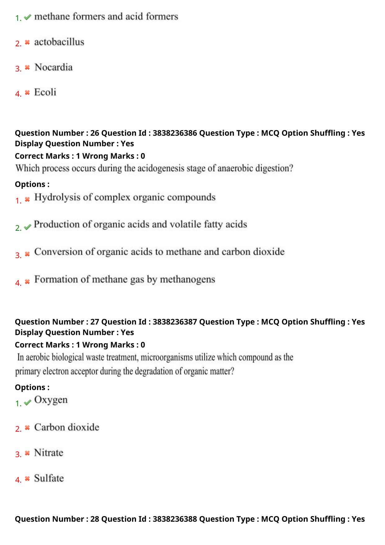 TS PGECET 2024: Environmental Management Question Papers with Answer - Page 12