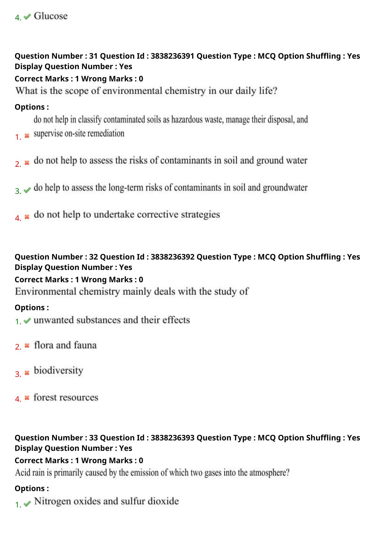 TS PGECET 2024: Environmental Management Question Papers with Answer - Page 14