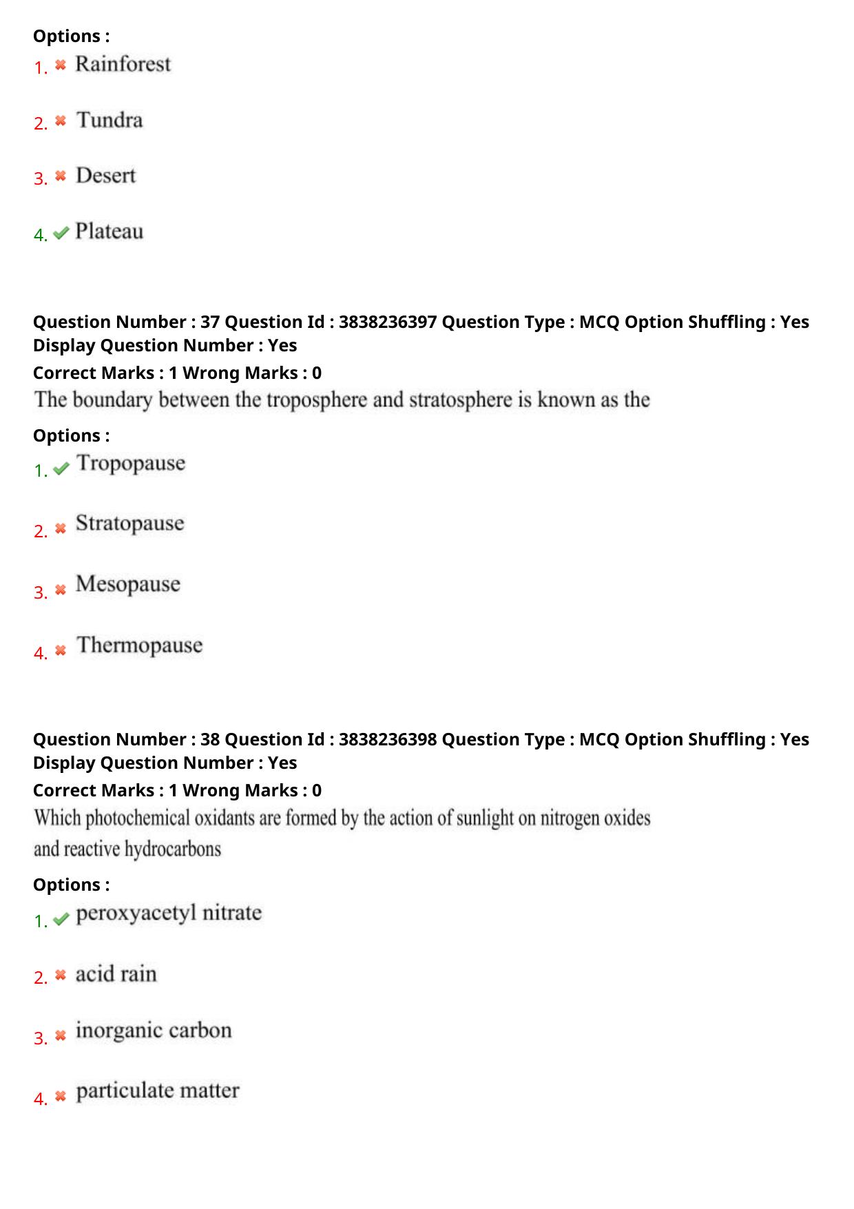 TS PGECET 2024: Environmental Management Question Papers with Answer - Page 16