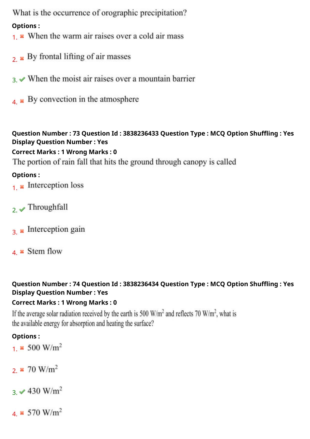 TS PGECET 2024: Environmental Management Question Papers with Answer - Page 29