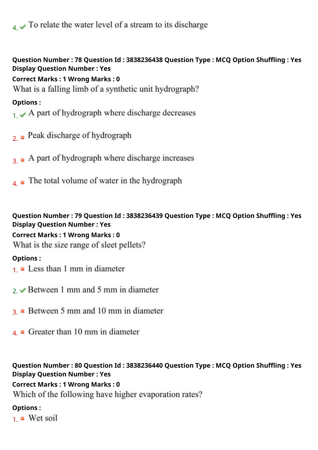TS PGECET 2024: Environmental Management Question Papers with Answer - Page 31