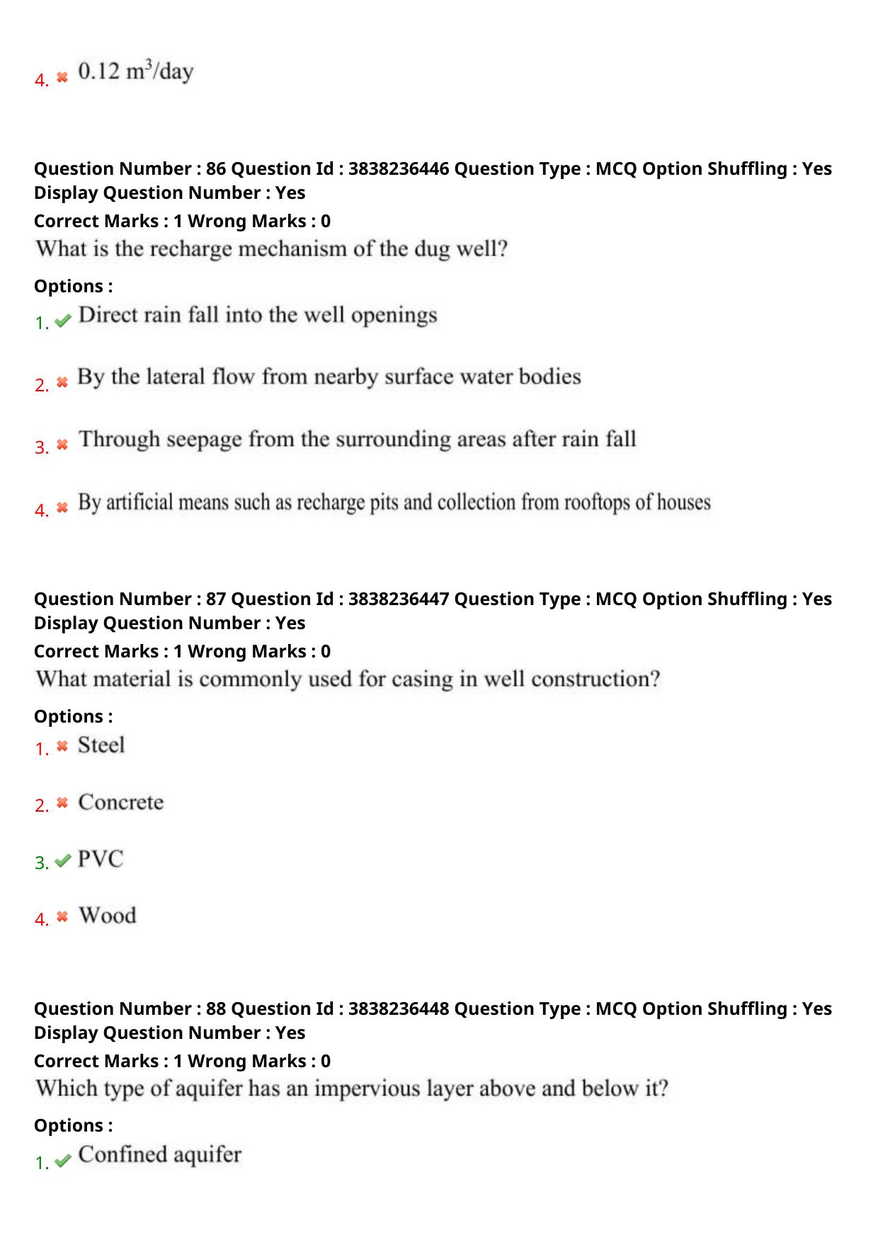 TS PGECET 2024: Environmental Management Question Papers with Answer - Page 34