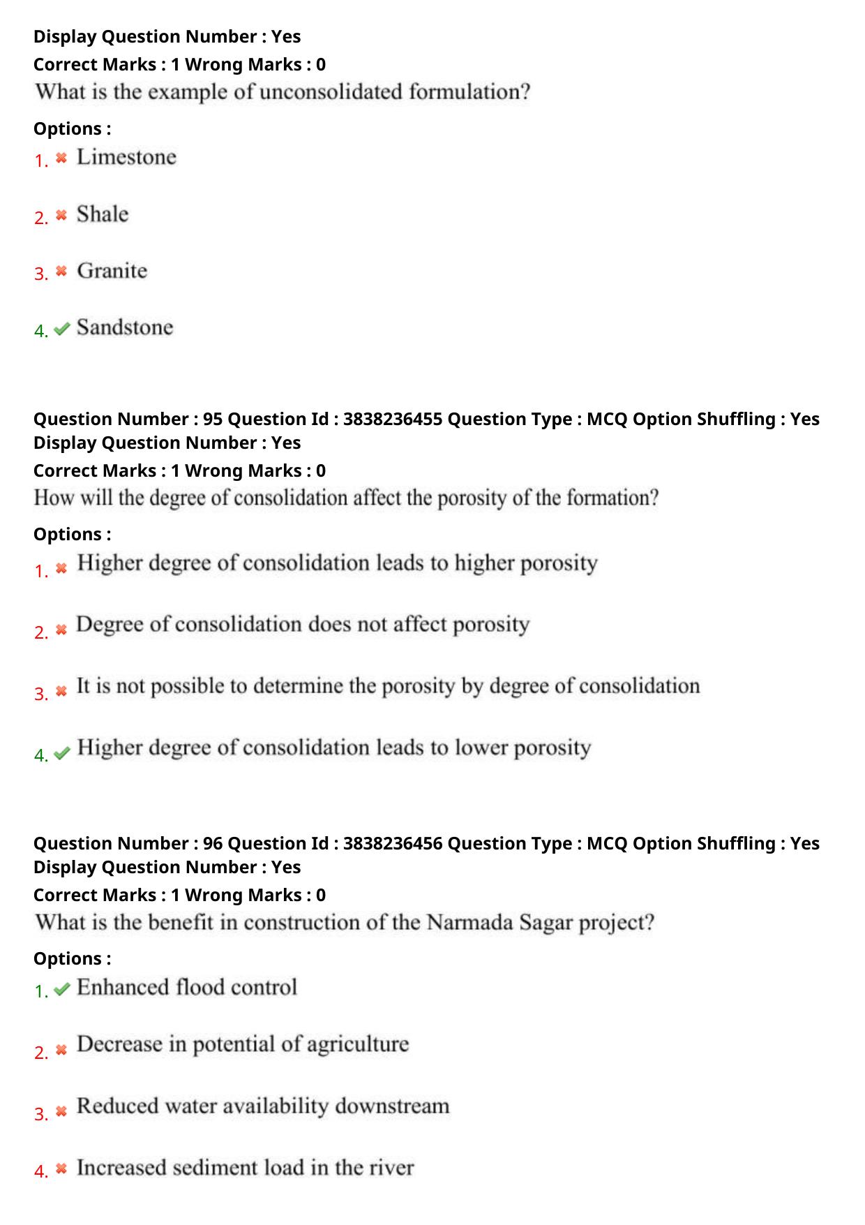TS PGECET 2024: Environmental Management Question Papers with Answer - Page 37