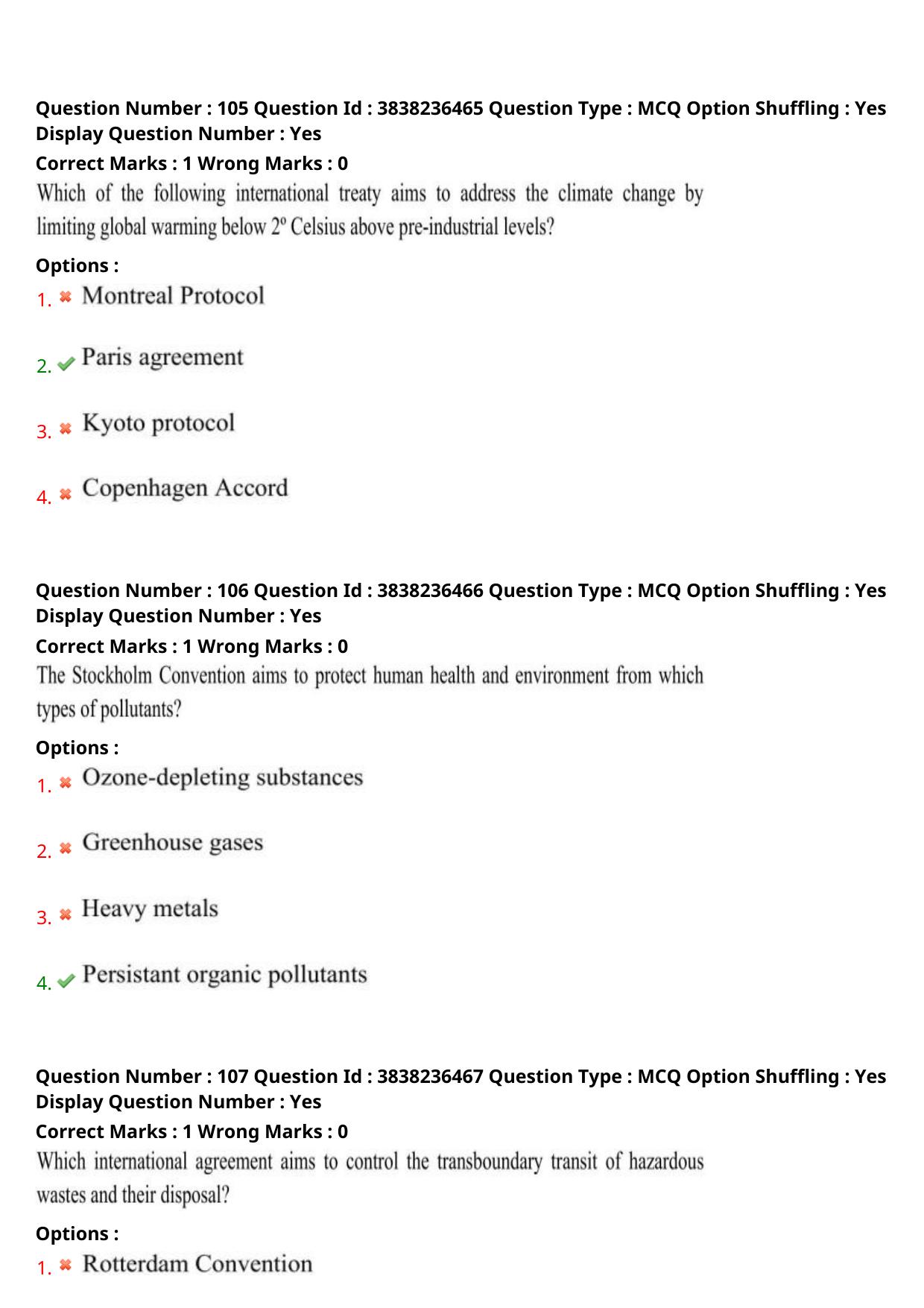TS PGECET 2024: Environmental Management Question Papers with Answer - Page 41