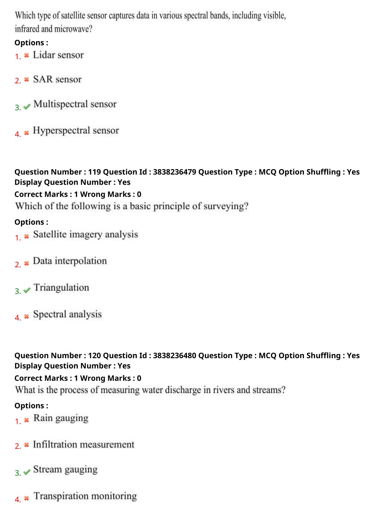 TS PGECET 2024: Environmental Management Question Papers with Answer - Page 46