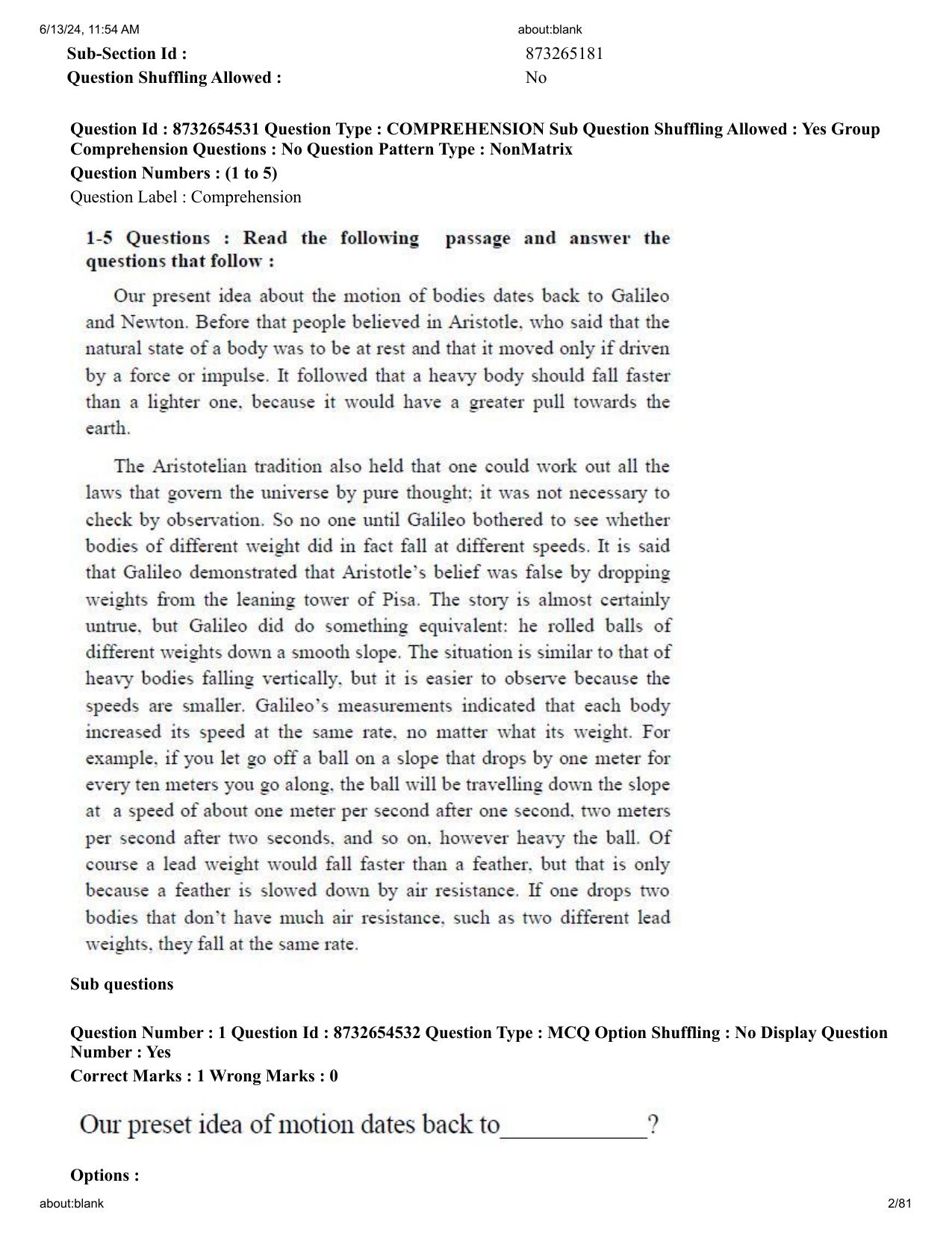 AP EDCET 2024 English Question Paper with Answer Key (English) - Page 2