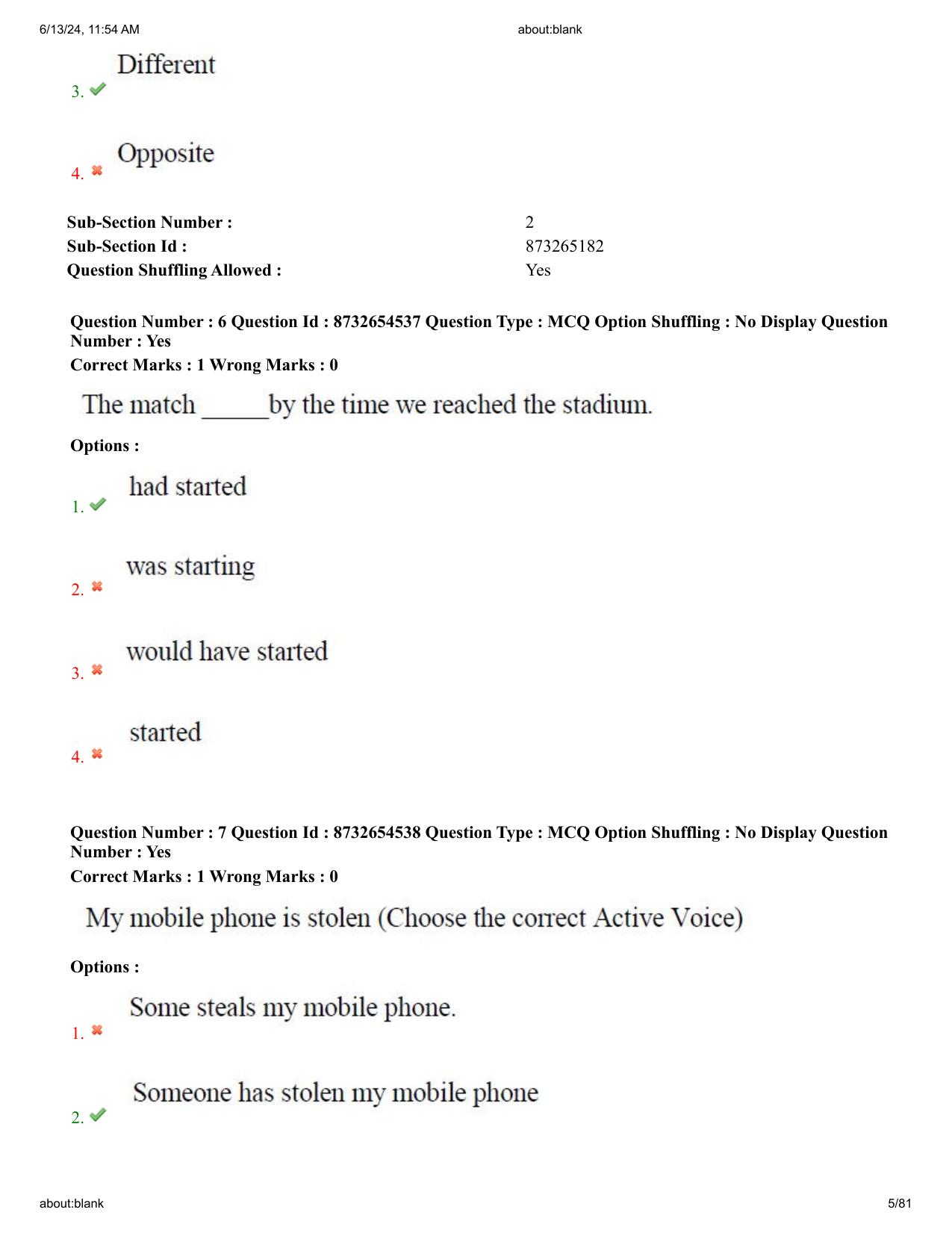 AP EDCET 2024 English Question Paper with Answer Key (English) - Page 5
