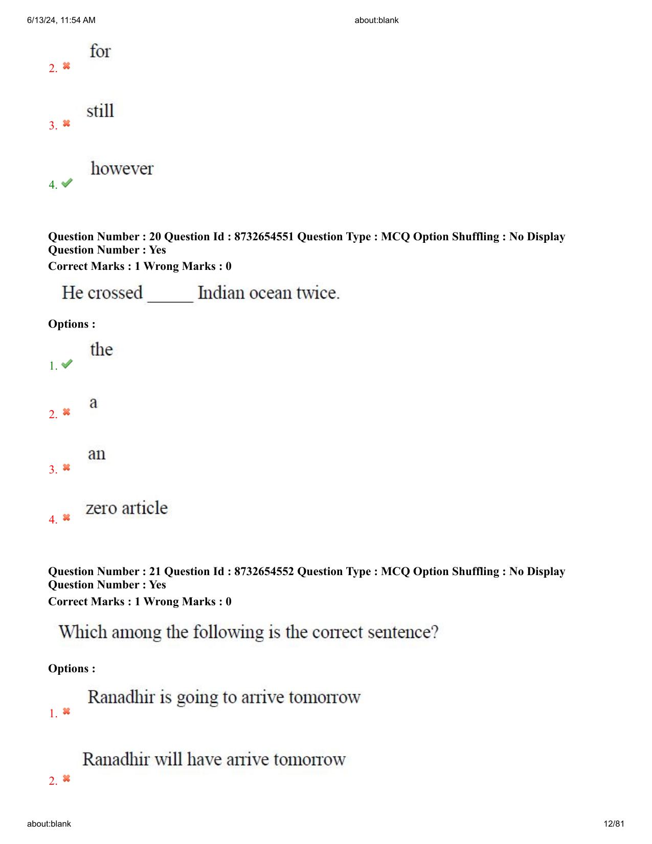 AP EDCET 2024 English Question Paper with Answer Key (English) - Page 12