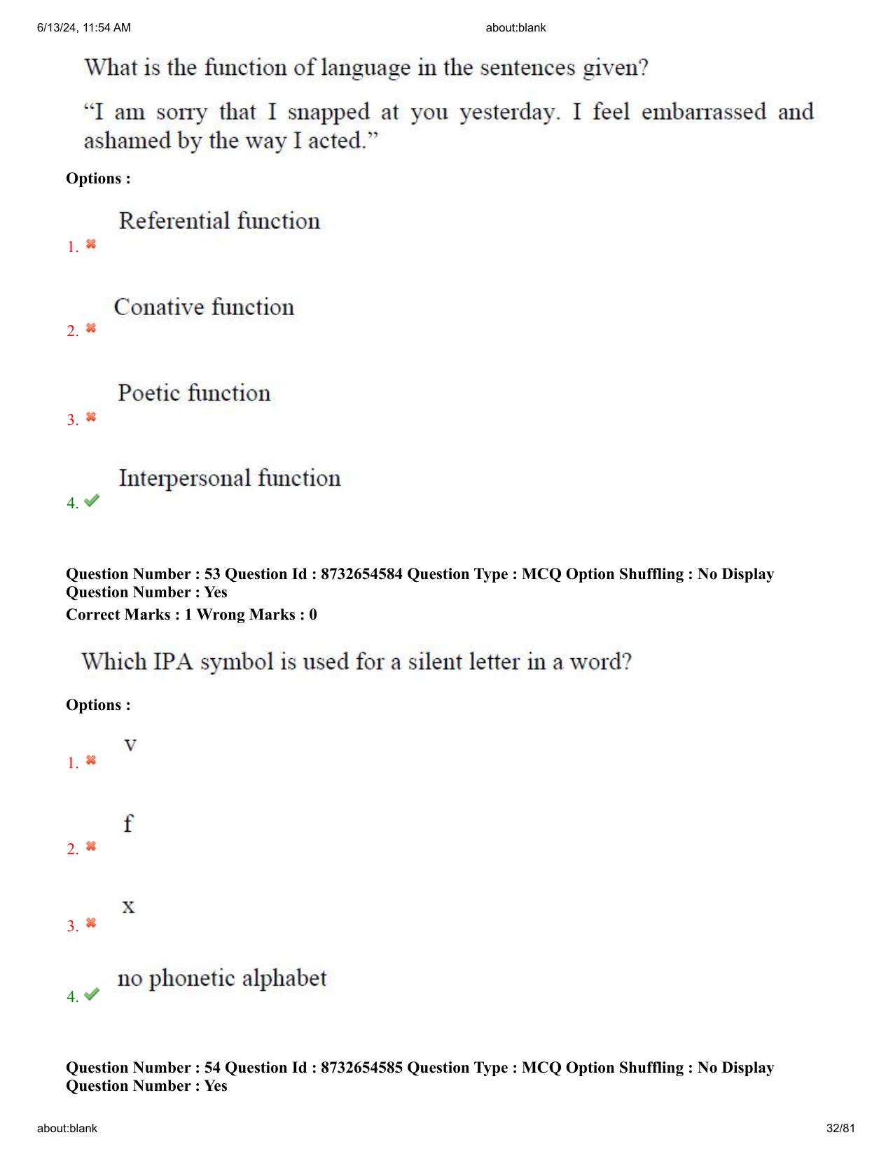 AP EDCET 2024 English Question Paper with Answer Key (English) - Page 32