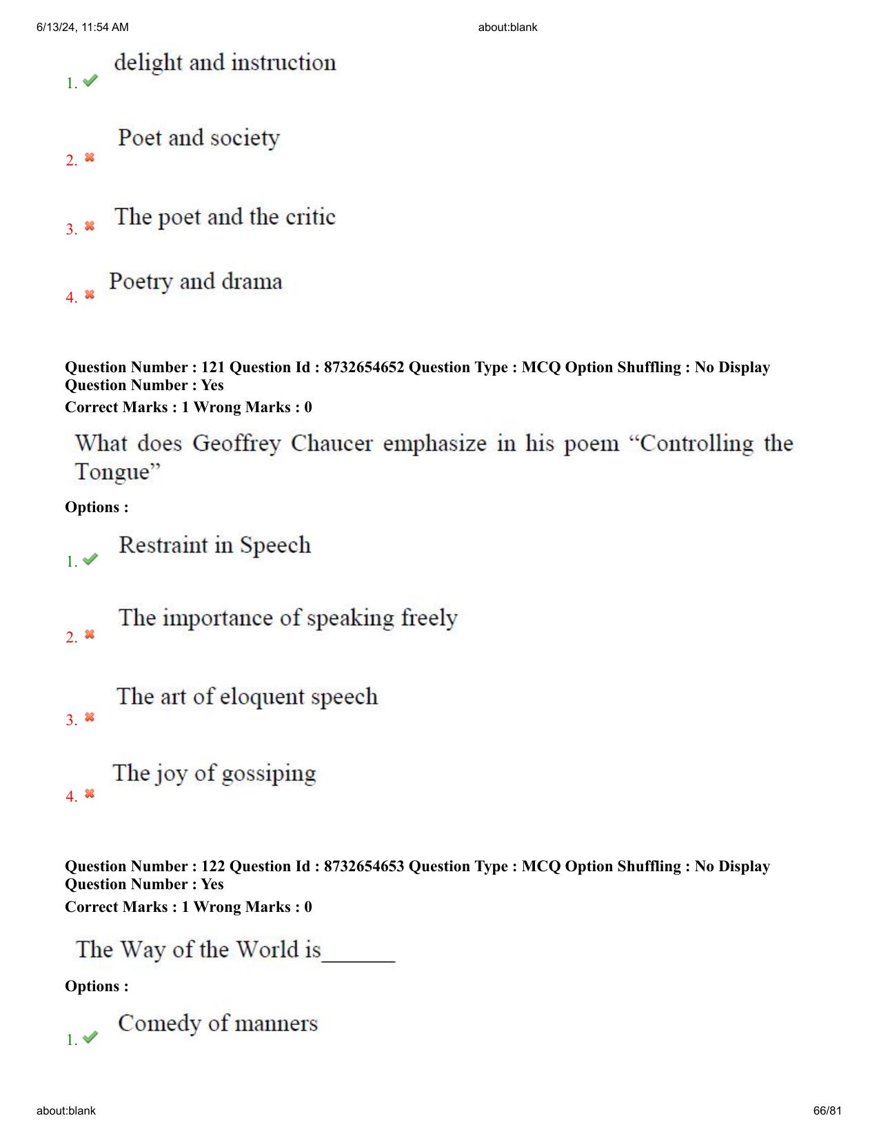 AP EDCET 2024 English Question Paper with Answer Key (English) - Page 66