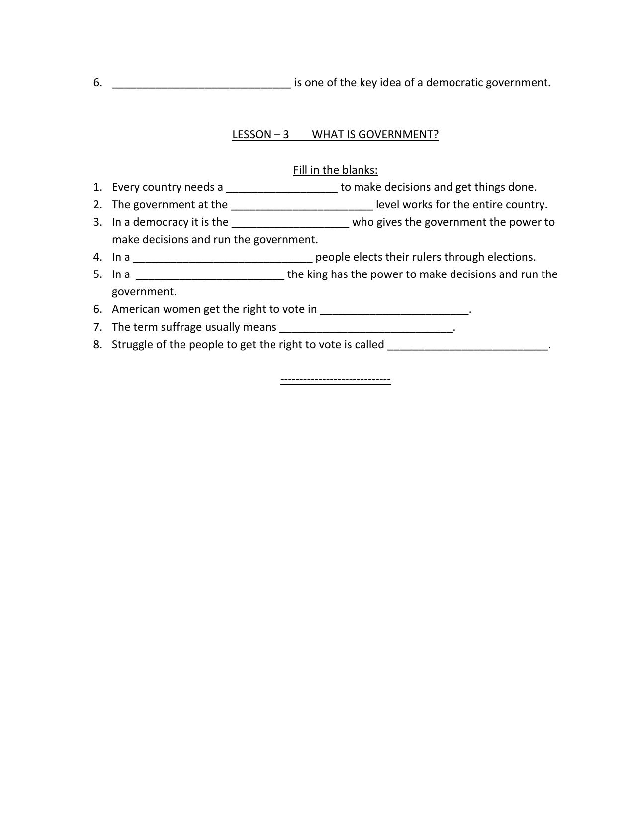 CBSE Worksheets for Class 6 Social Science Assignment 2 - Page 4